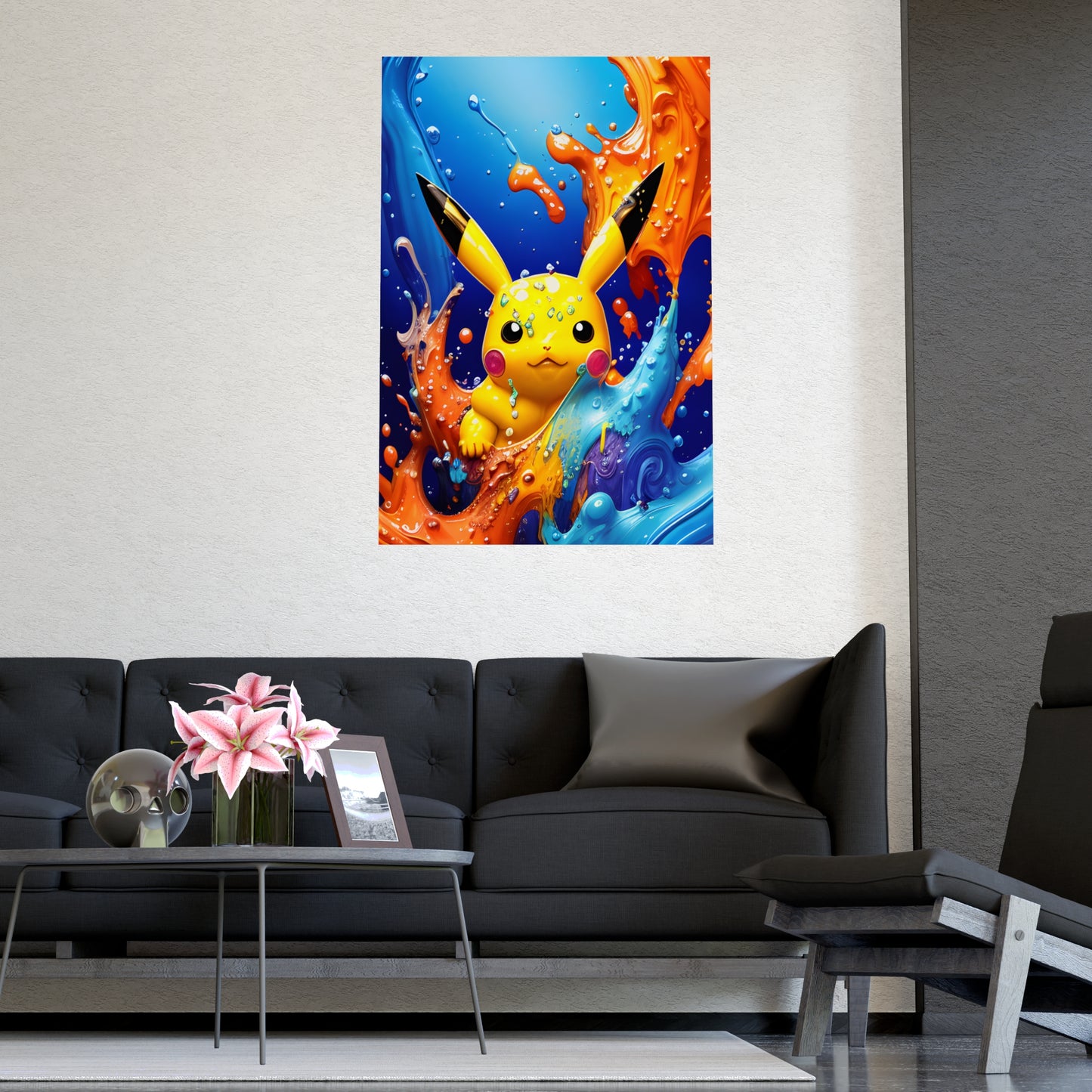 Opalescent Ocean Matte Poster