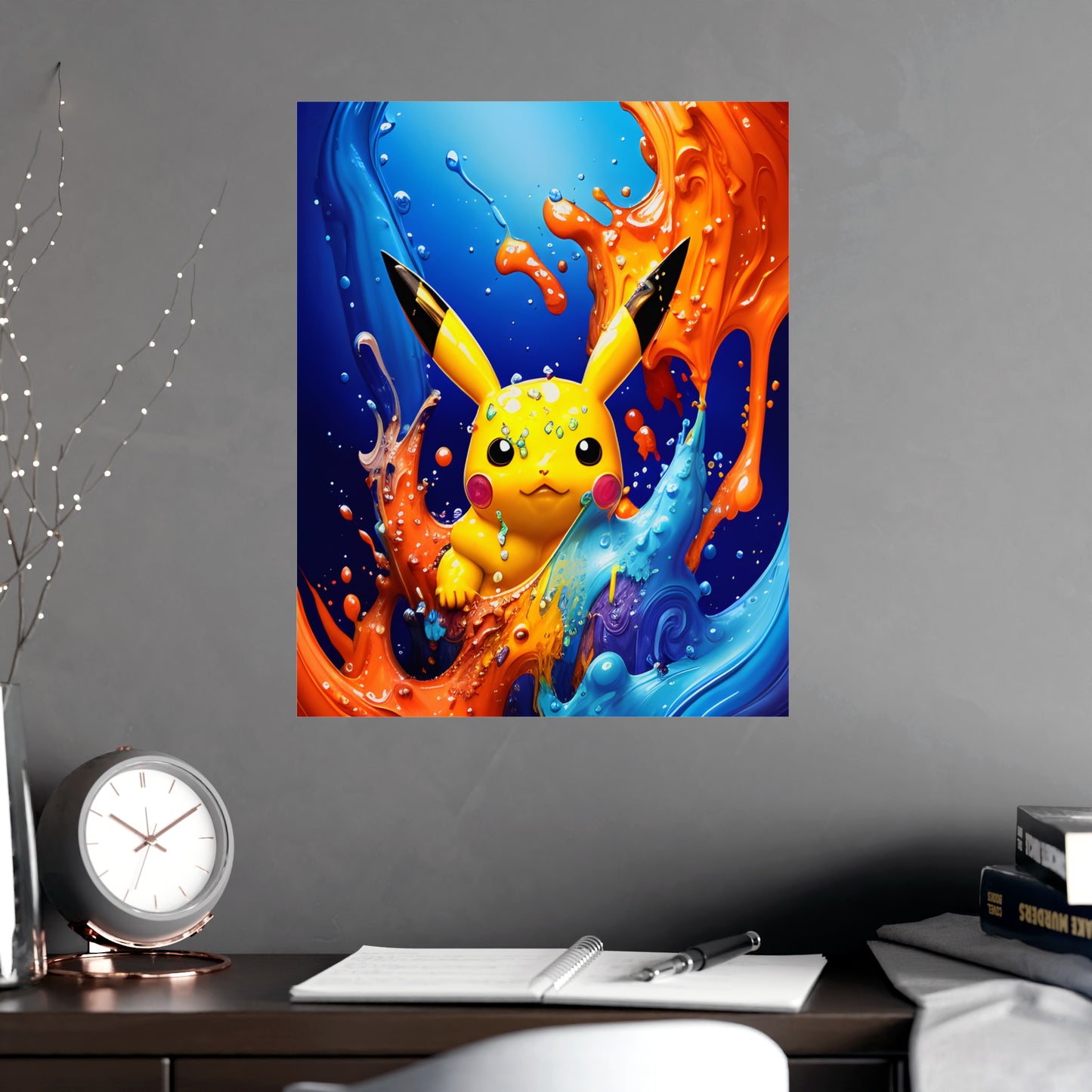 Opalescent Ocean Matte Poster