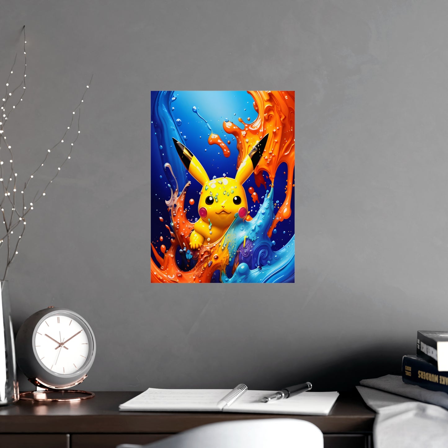 Opalescent Ocean Matte Poster
