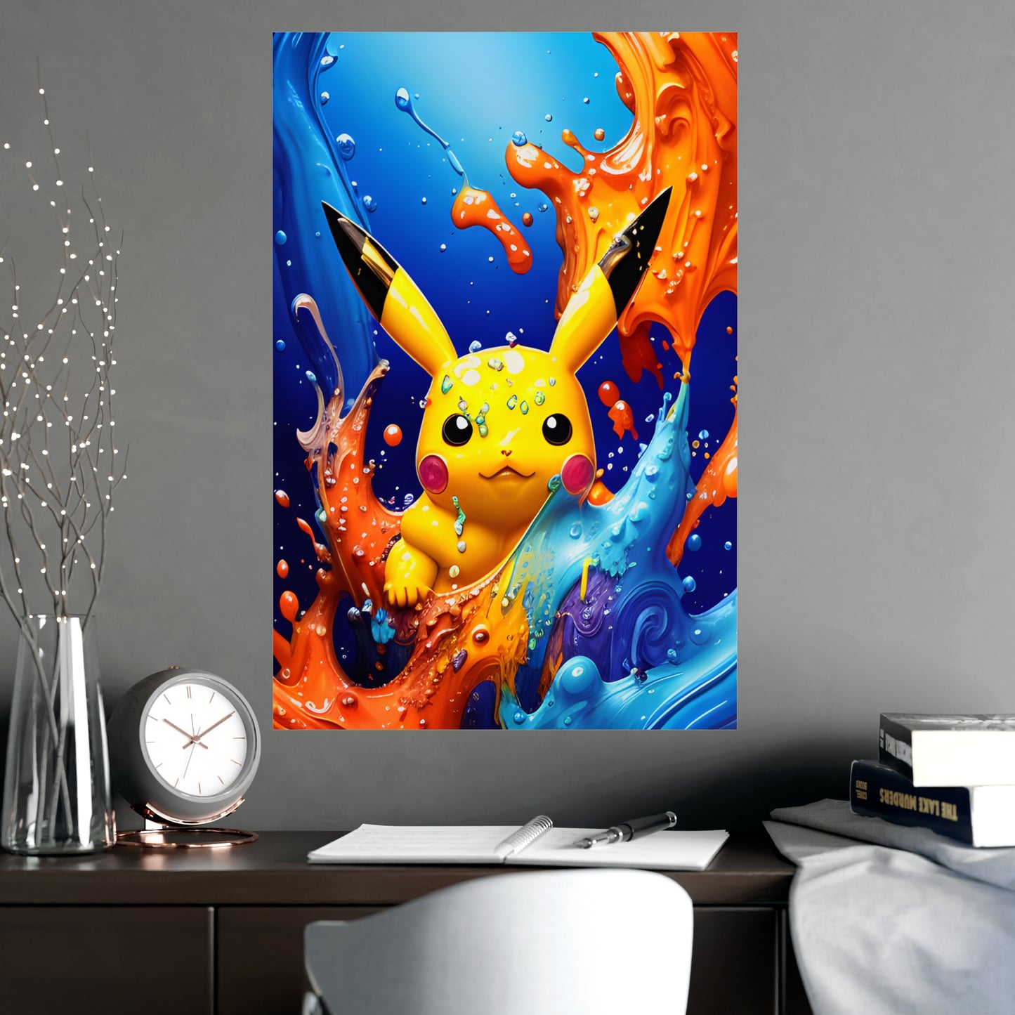 Opalescent Ocean Matte Poster