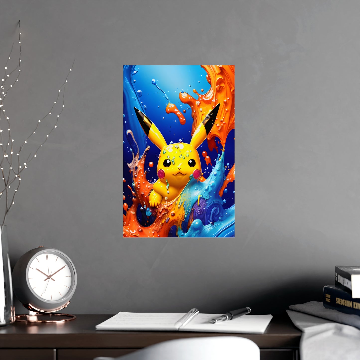 Opalescent Ocean Matte Poster