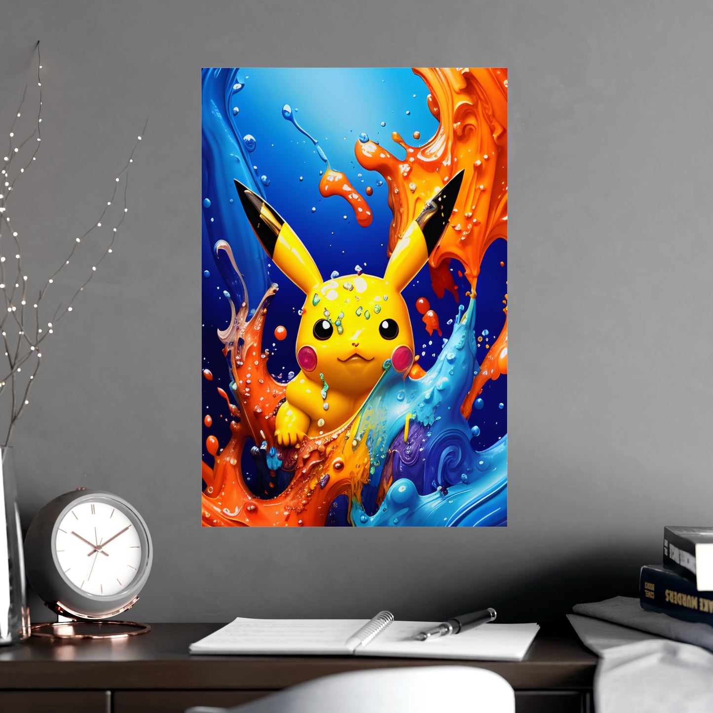 Opalescent Ocean Matte Poster
