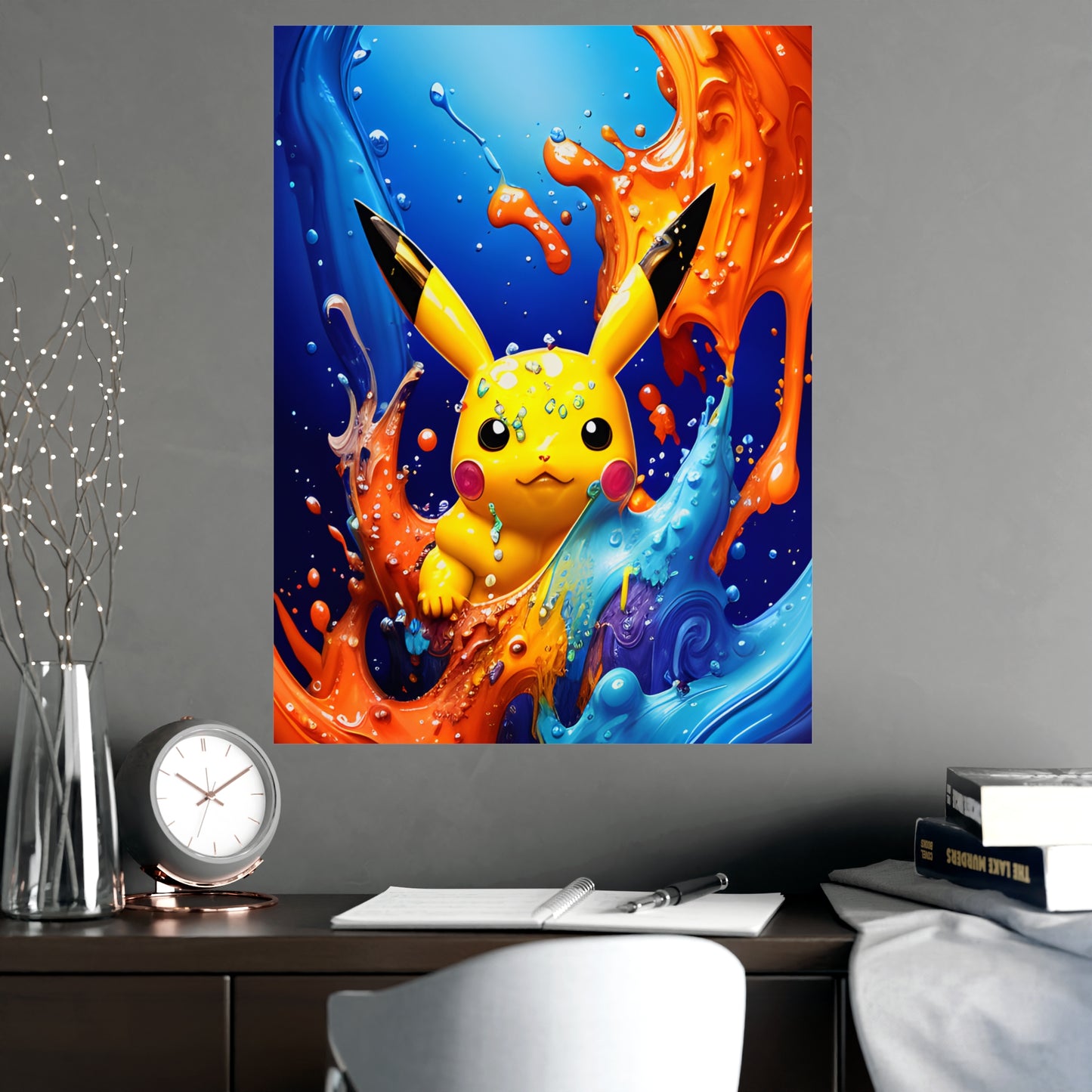 Opalescent Ocean Matte Poster