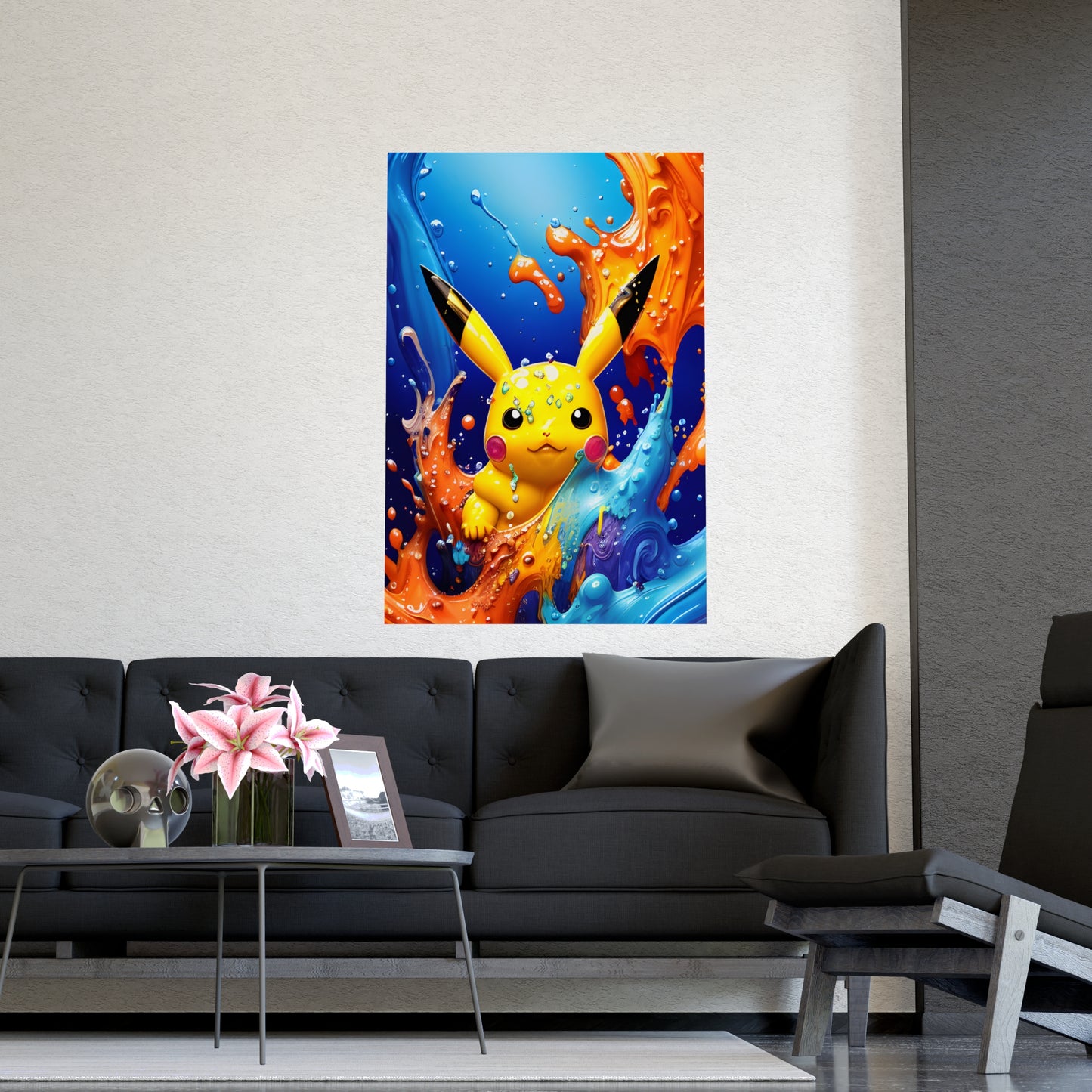 Opalescent Ocean Matte Poster