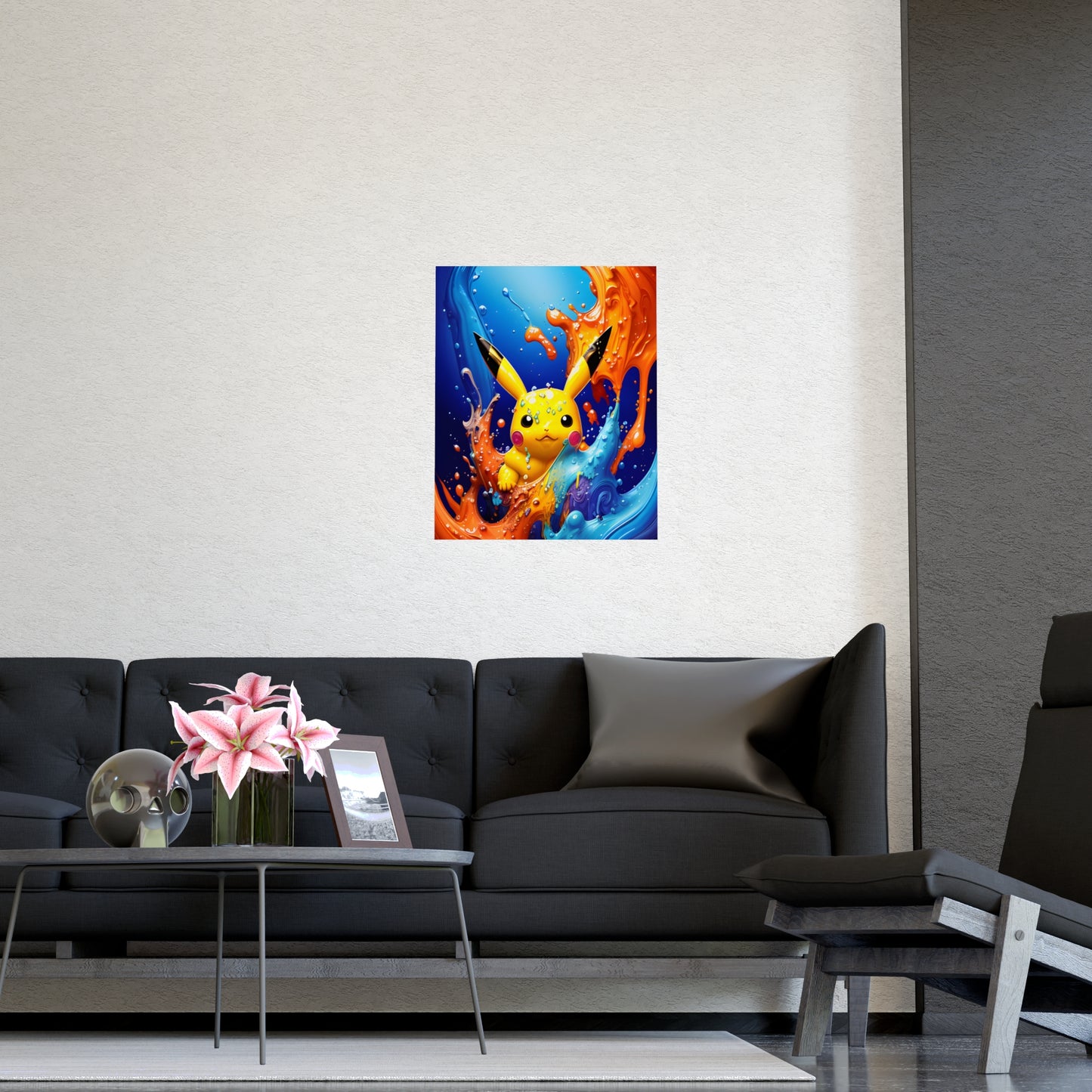 Opalescent Ocean Matte Poster
