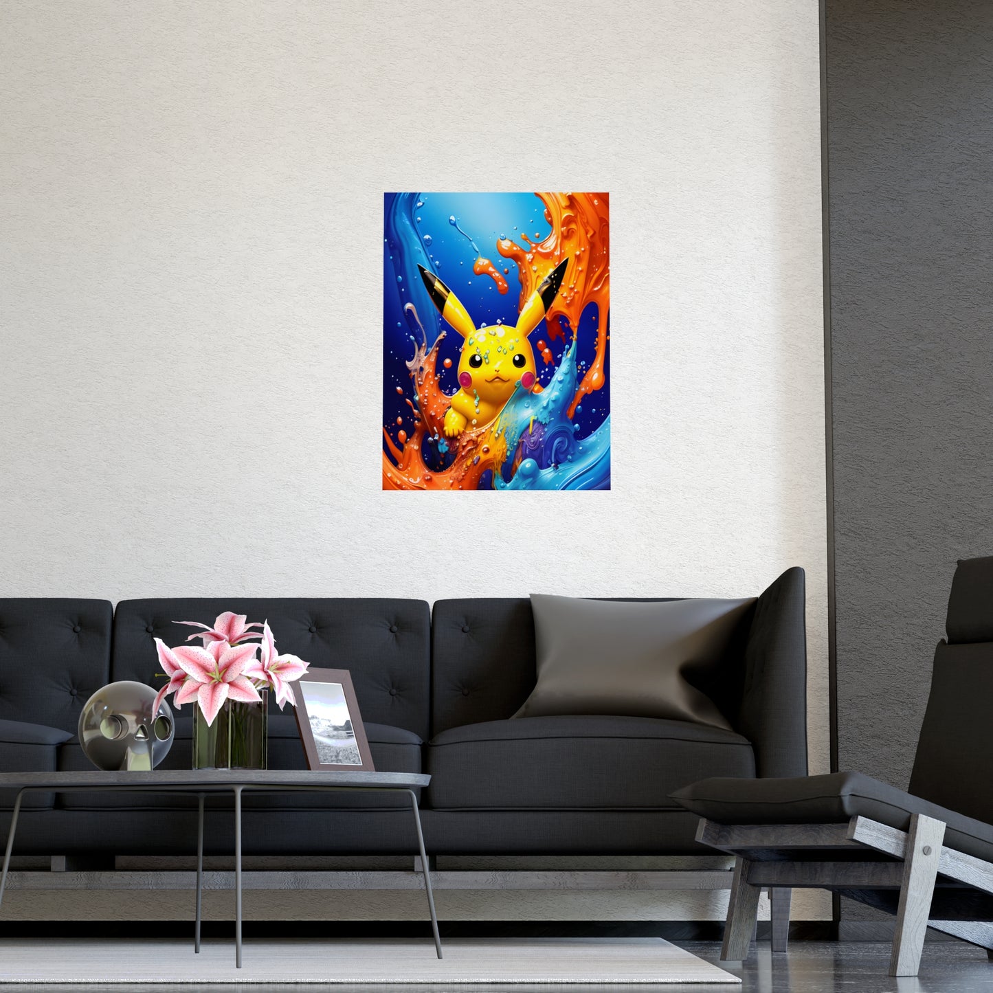 Opalescent Ocean Matte Poster