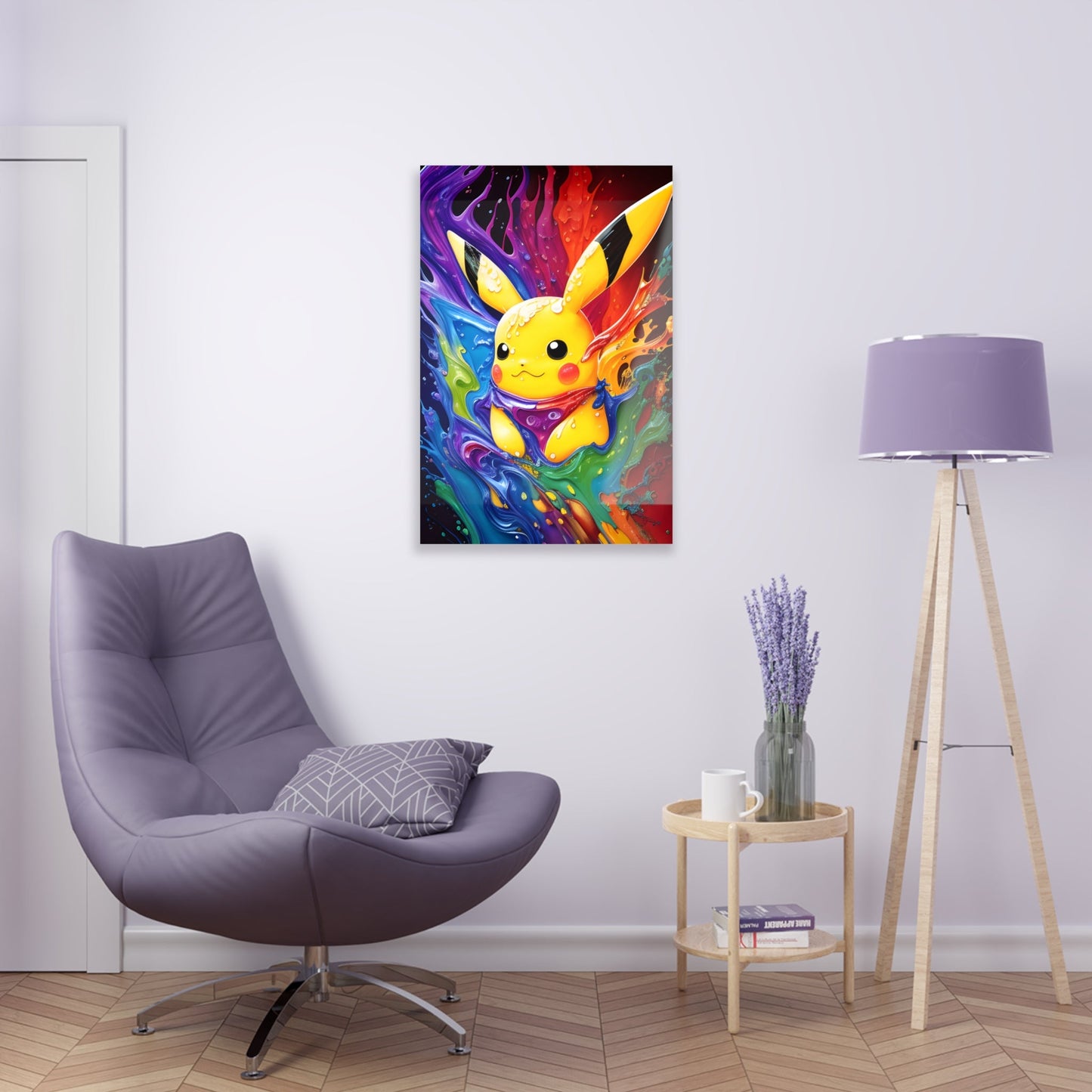 Flowing Fantasia Acrylic Prints - Pokestalgia LLC