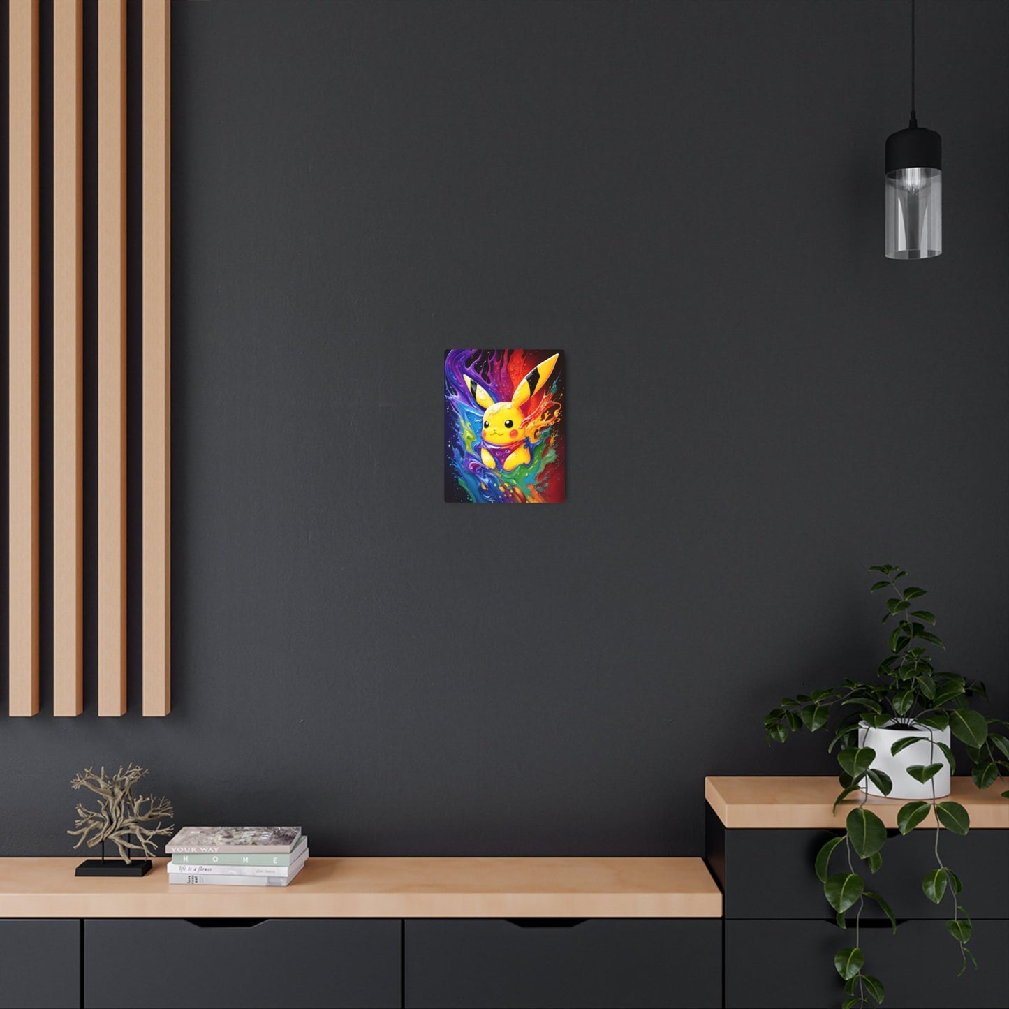Flowing Fantasia Metal Art Sign - Pokestalgia LLC