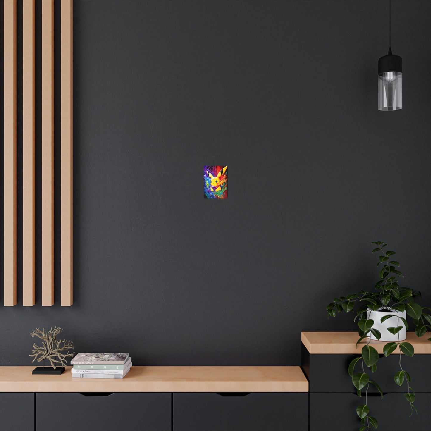 Flowing Fantasia Metal Art Sign - Pokestalgia LLC