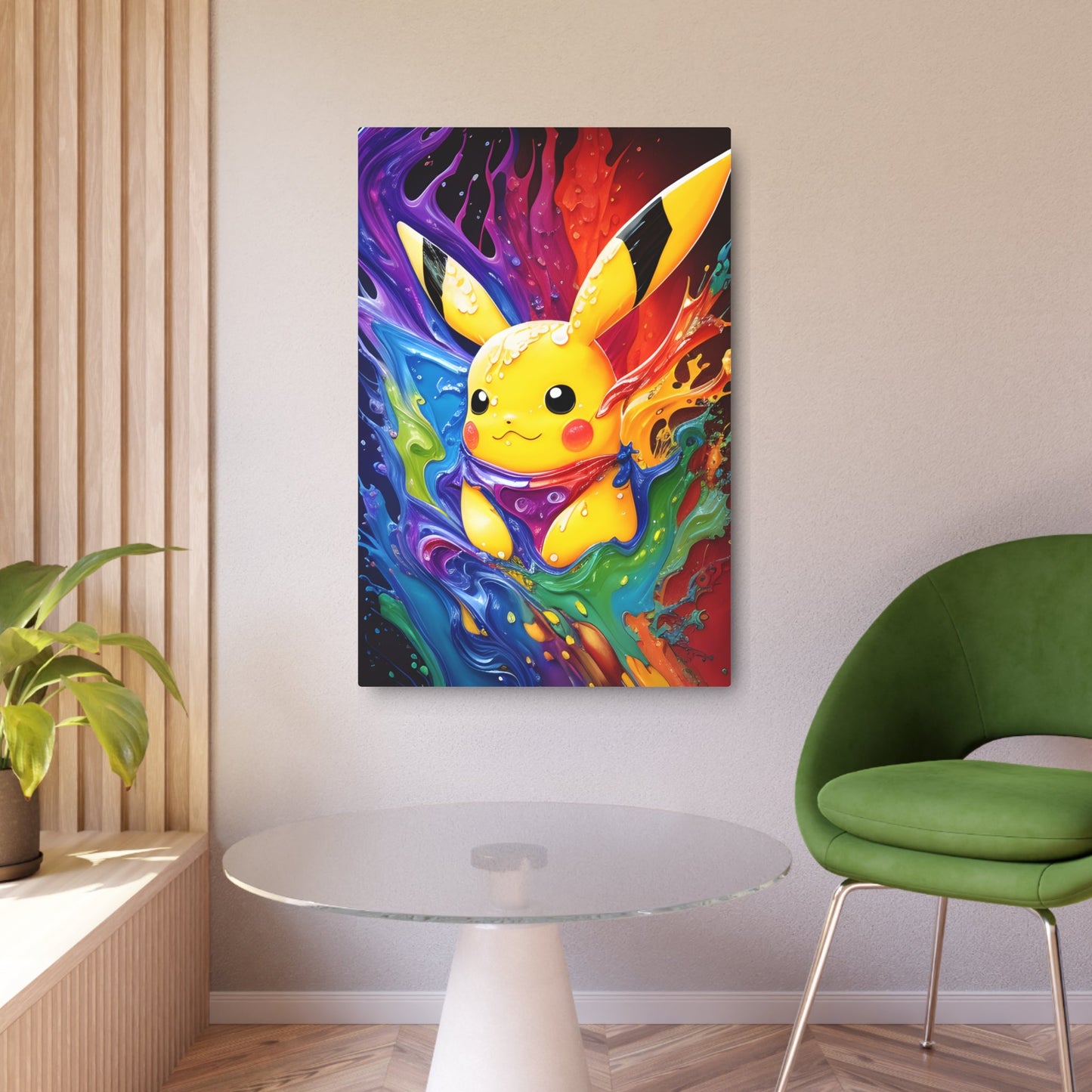Flowing Fantasia Metal Art Sign - Pokestalgia LLC