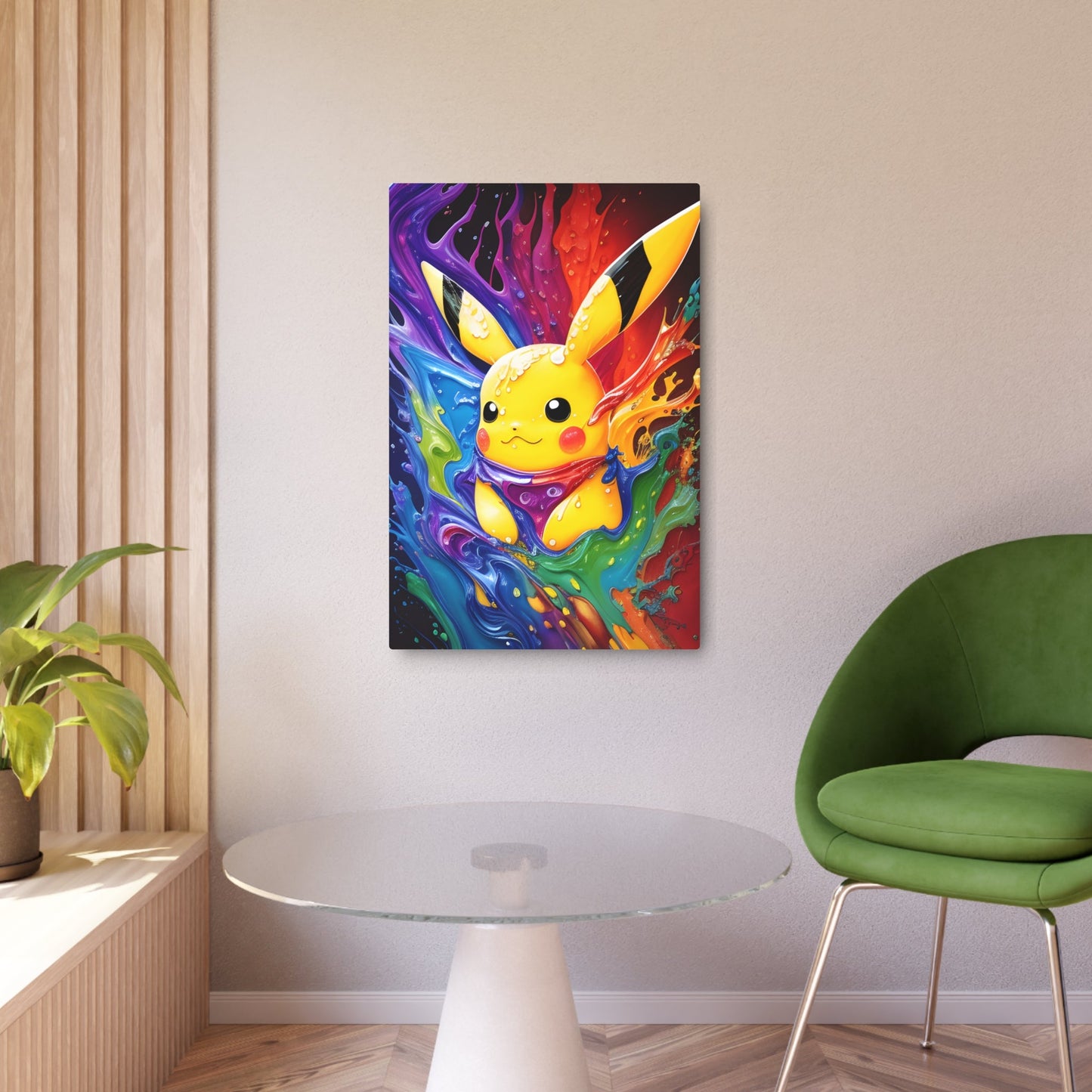 Flowing Fantasia Metal Art Sign - Pokestalgia LLC