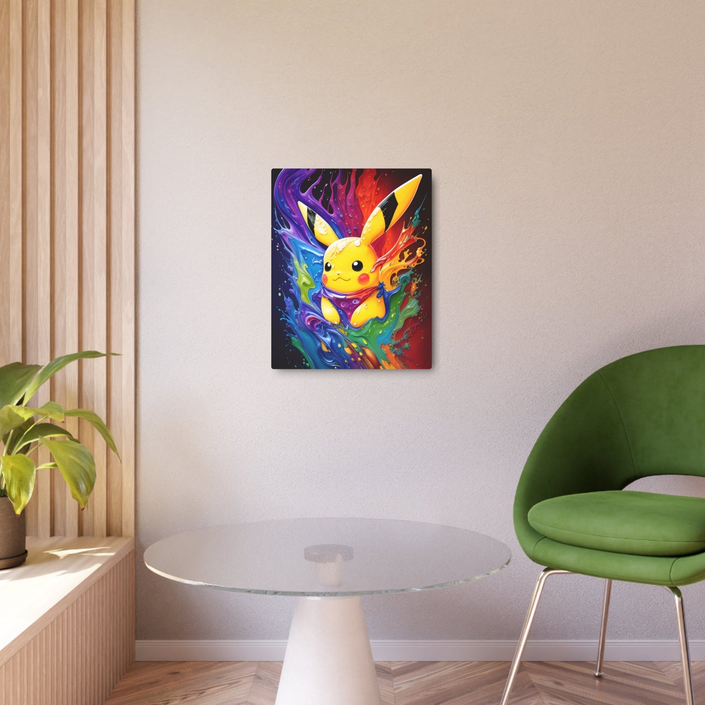 Flowing Fantasia Metal Art Sign - Pokestalgia LLC