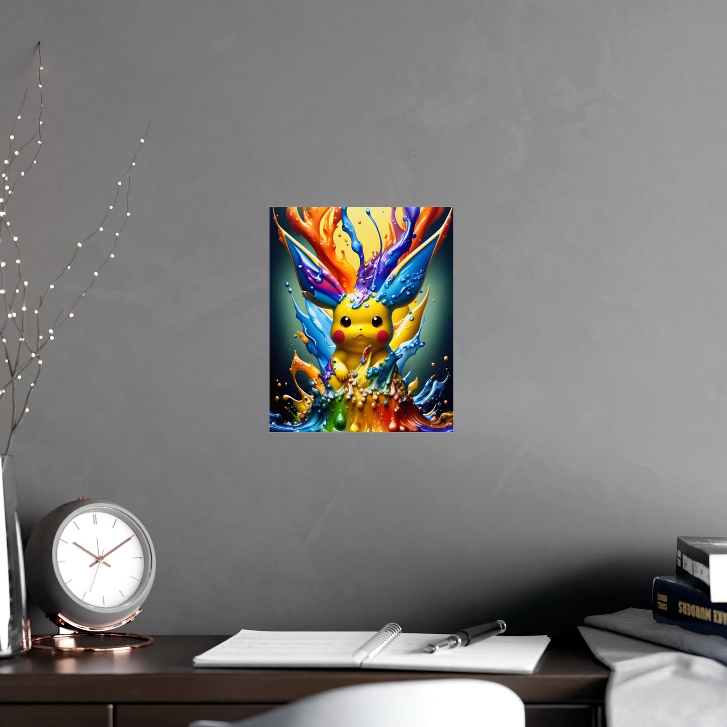 Radiant Ripples Matte Poster - Pokestalgia LLC