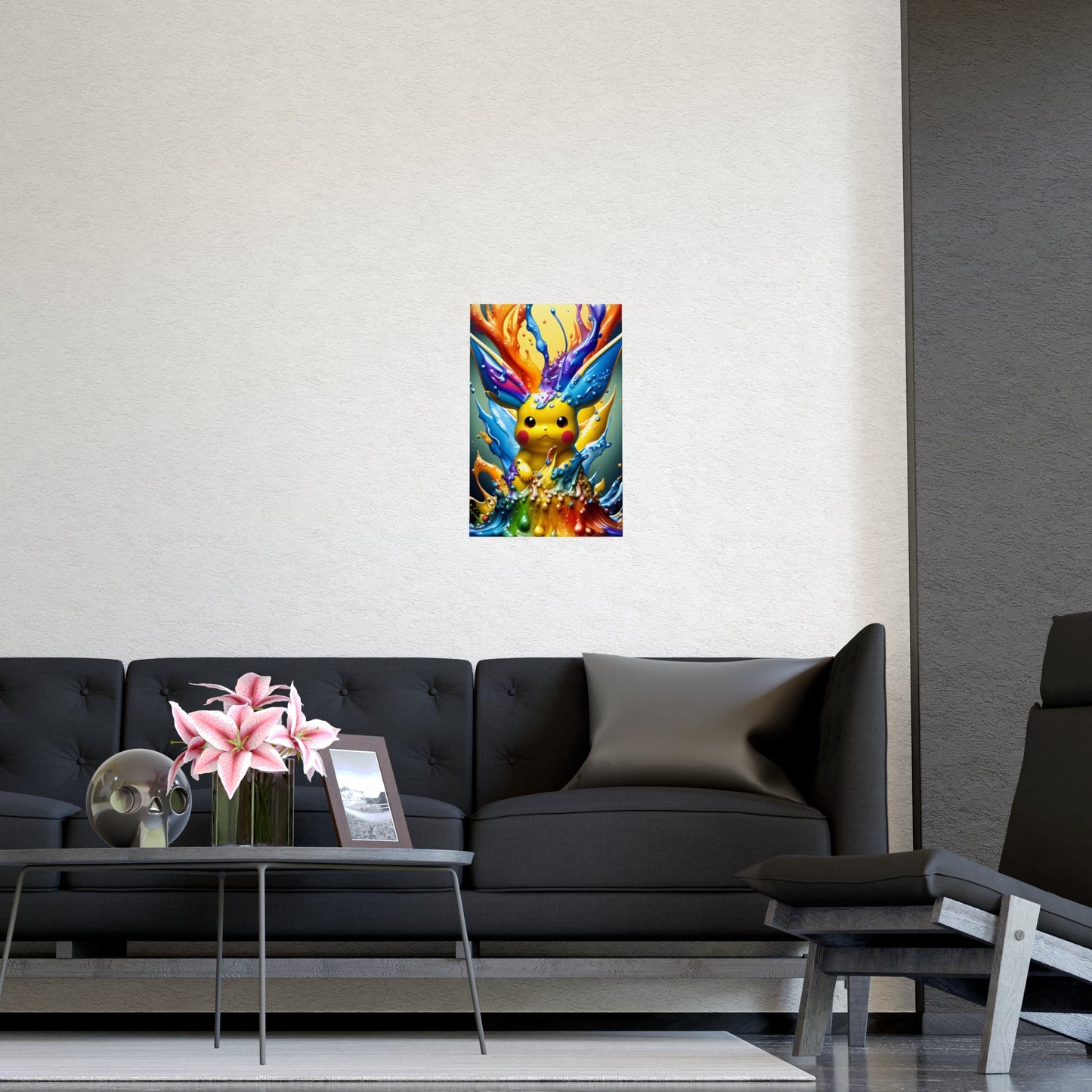 Radiant Ripples Matte Poster - Pokestalgia LLC