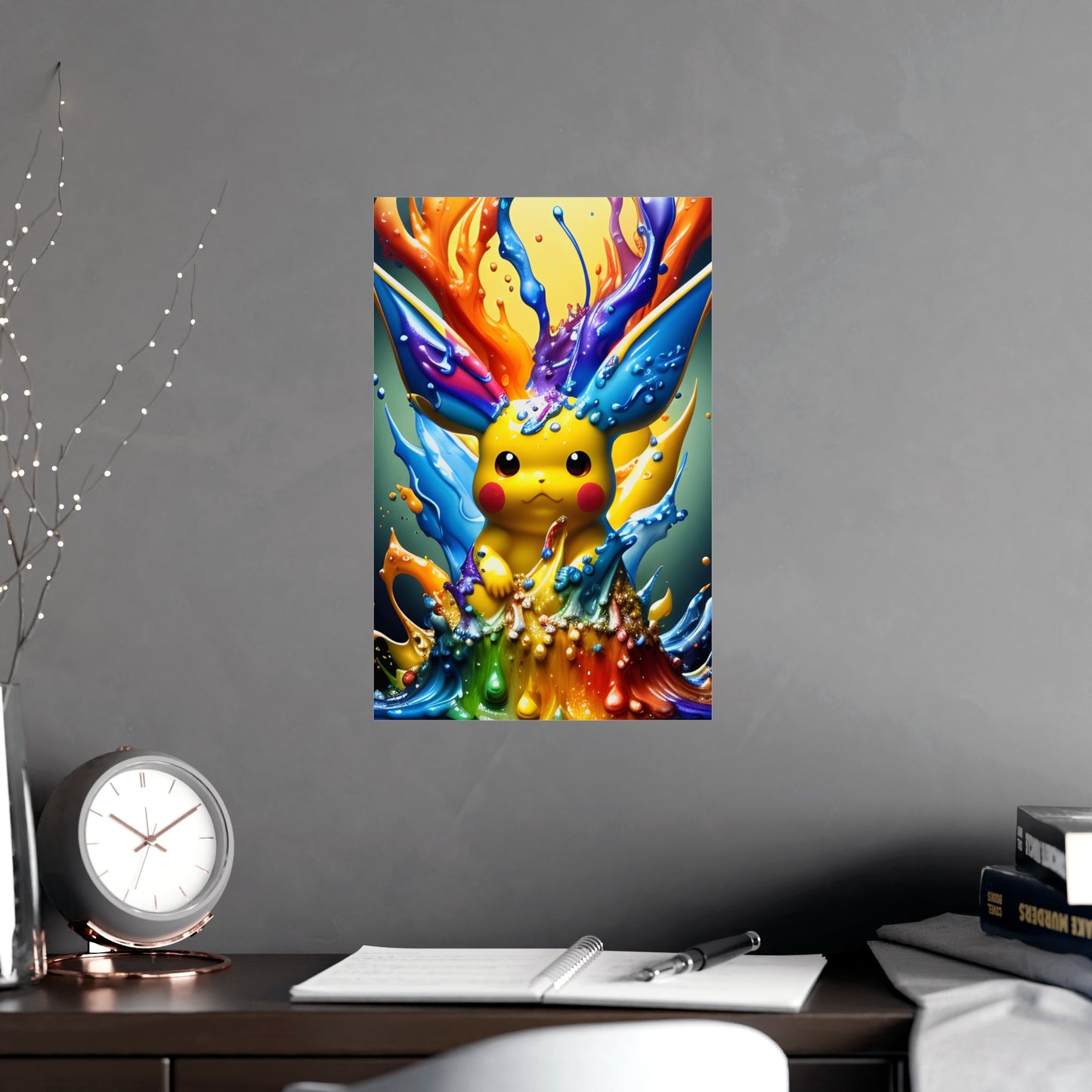 Radiant Ripples Matte Poster - Pokestalgia LLC