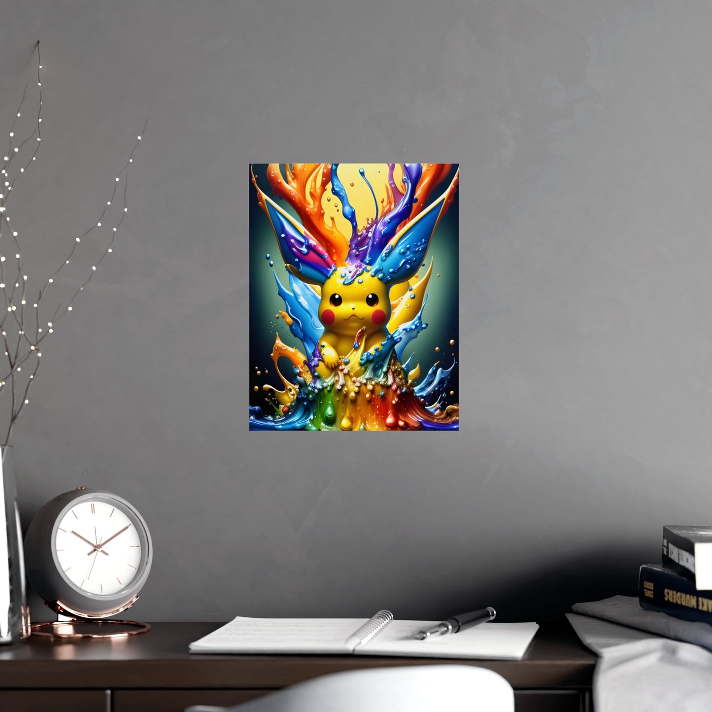 Radiant Ripples Matte Poster - Pokestalgia LLC