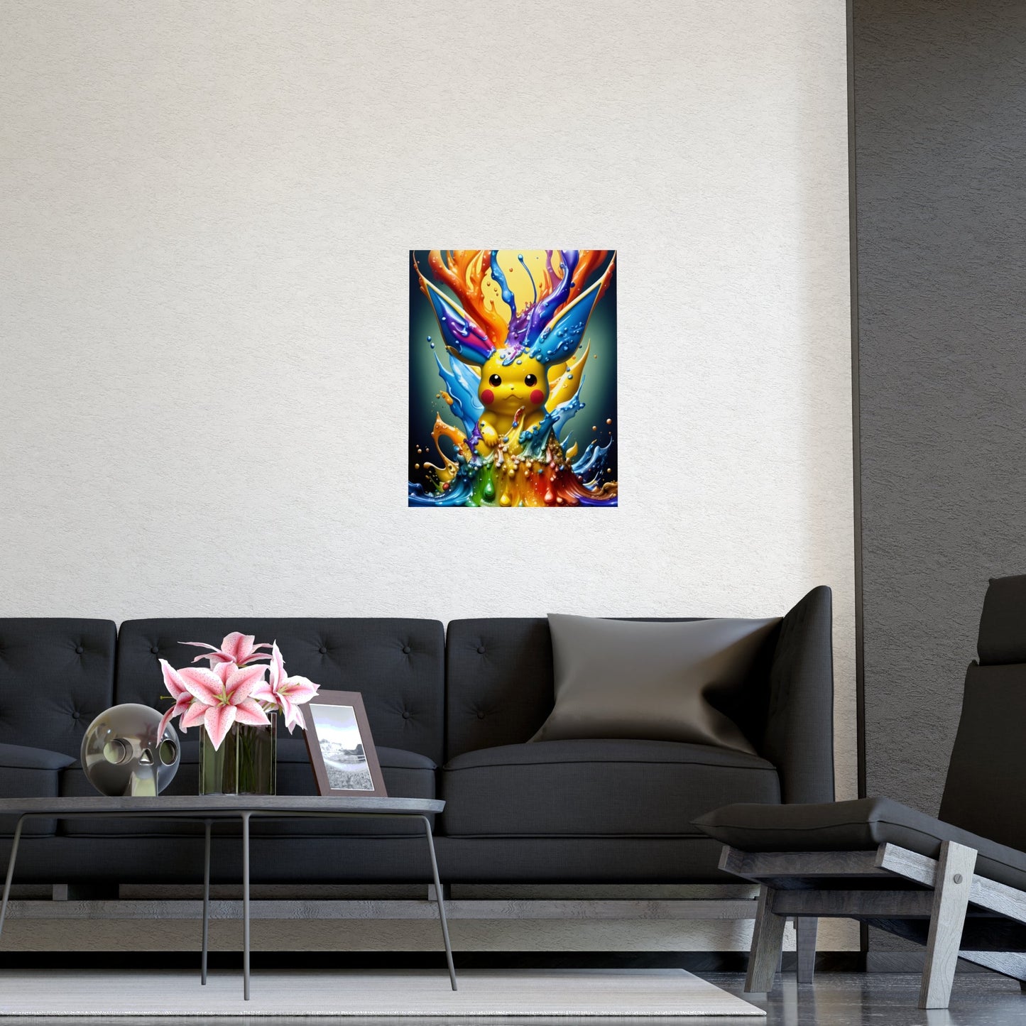 Radiant Ripples Matte Poster - Pokestalgia LLC