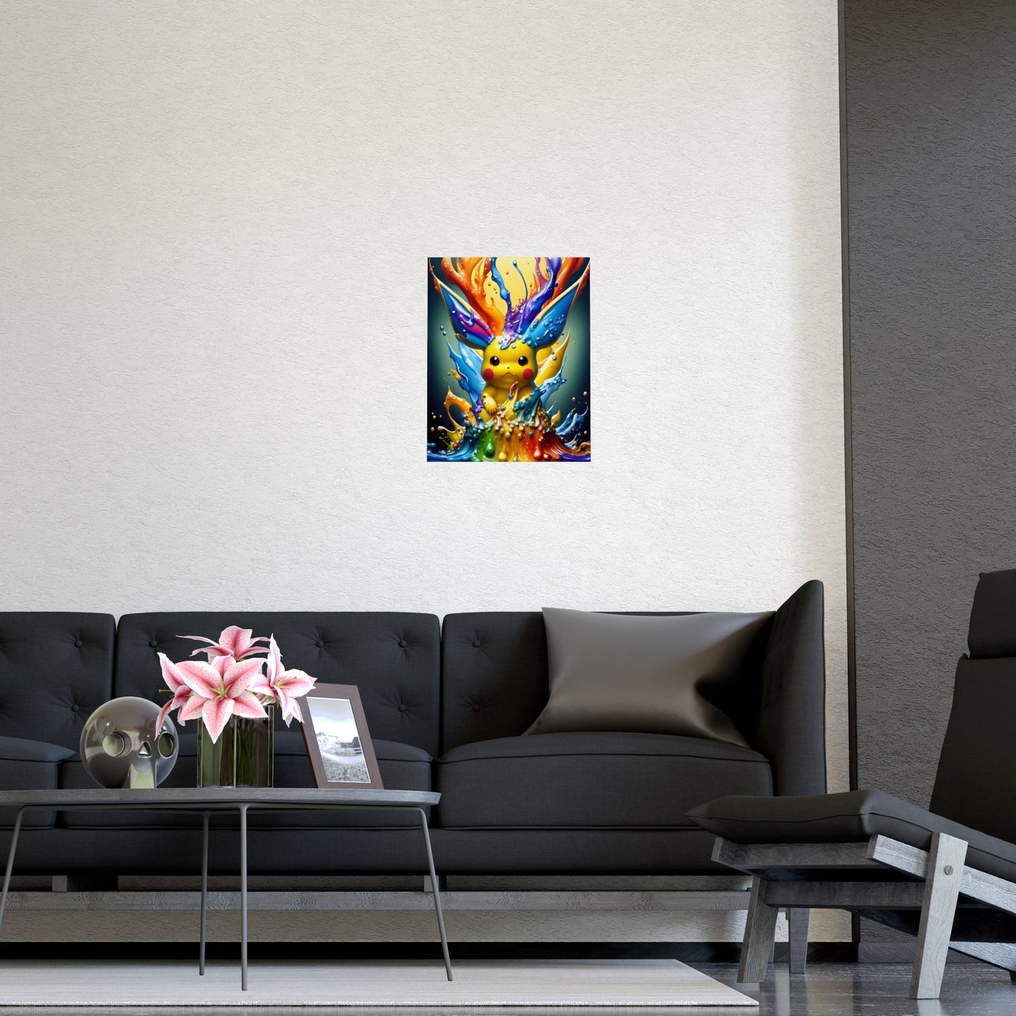 Radiant Ripples Matte Poster - Pokestalgia LLC
