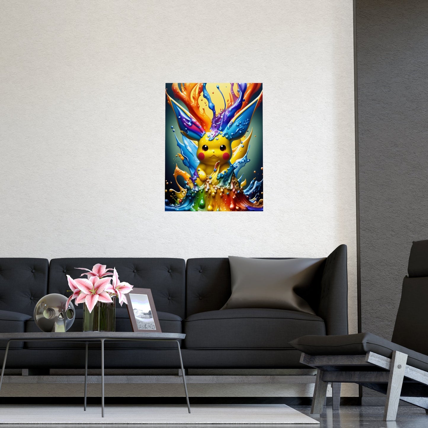 Radiant Ripples Matte Poster - Pokestalgia LLC