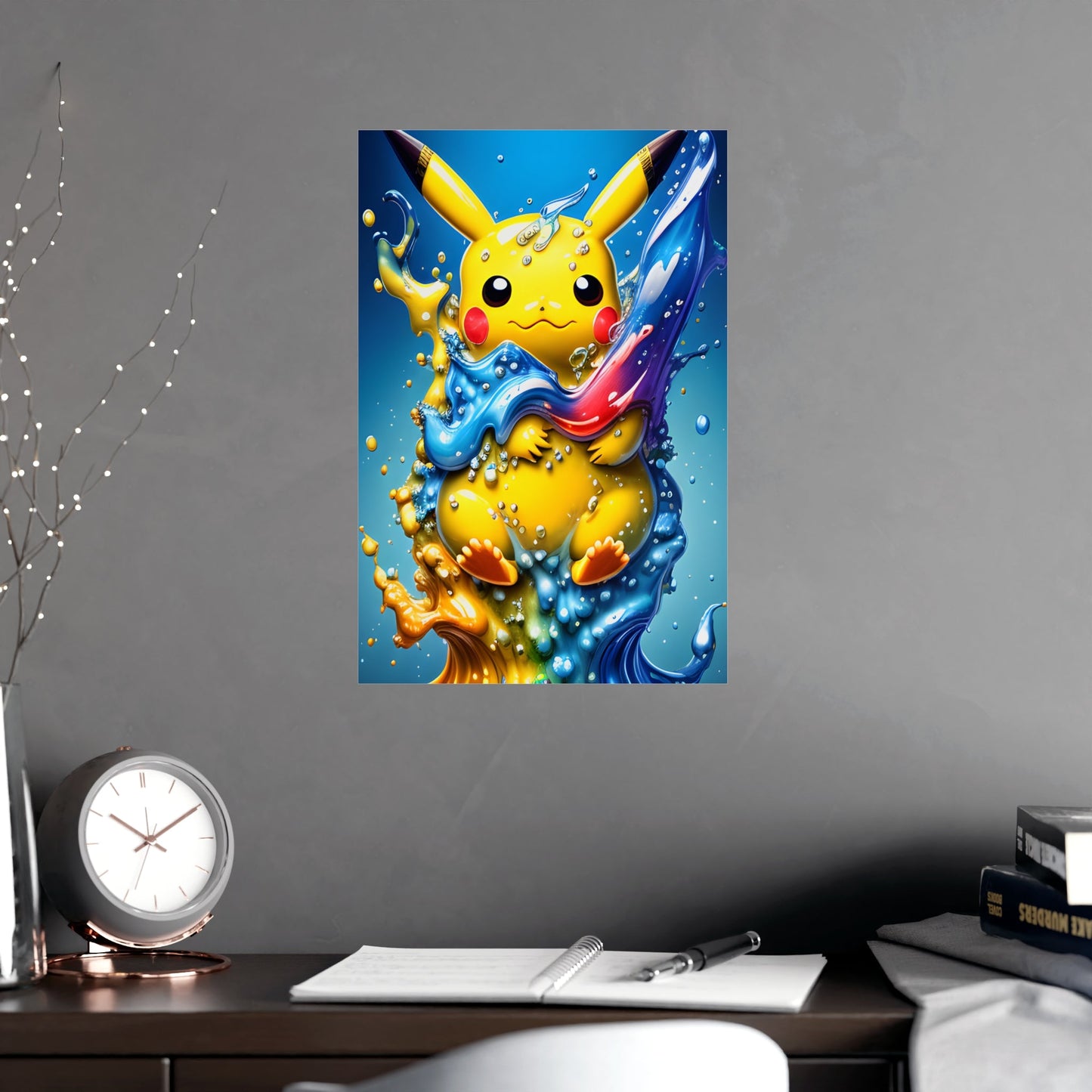 Spectral Surf Matte Poster - Pokestalgia LLC