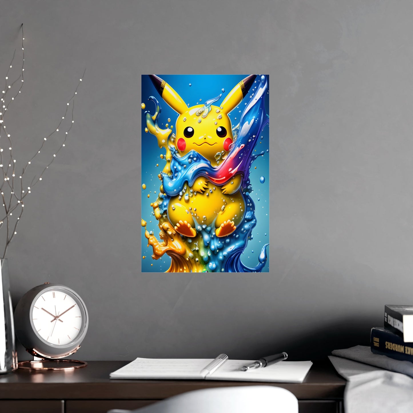Spectral Surf Matte Poster - Pokestalgia LLC
