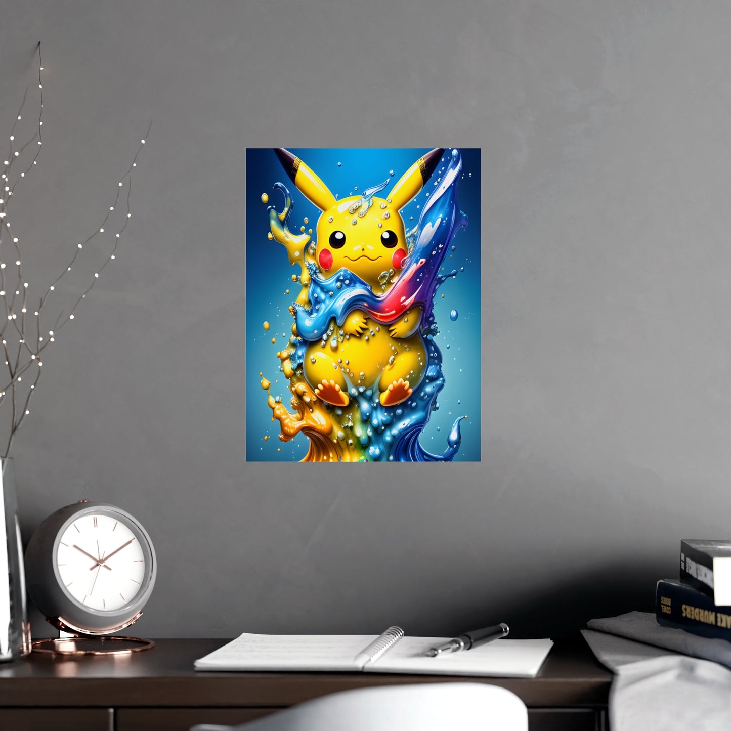 Spectral Surf Matte Poster - Pokestalgia LLC
