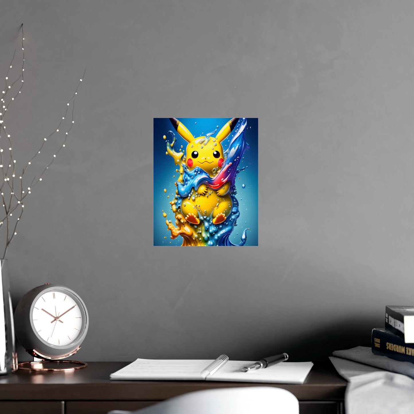Spectral Surf Matte Poster - Pokestalgia LLC