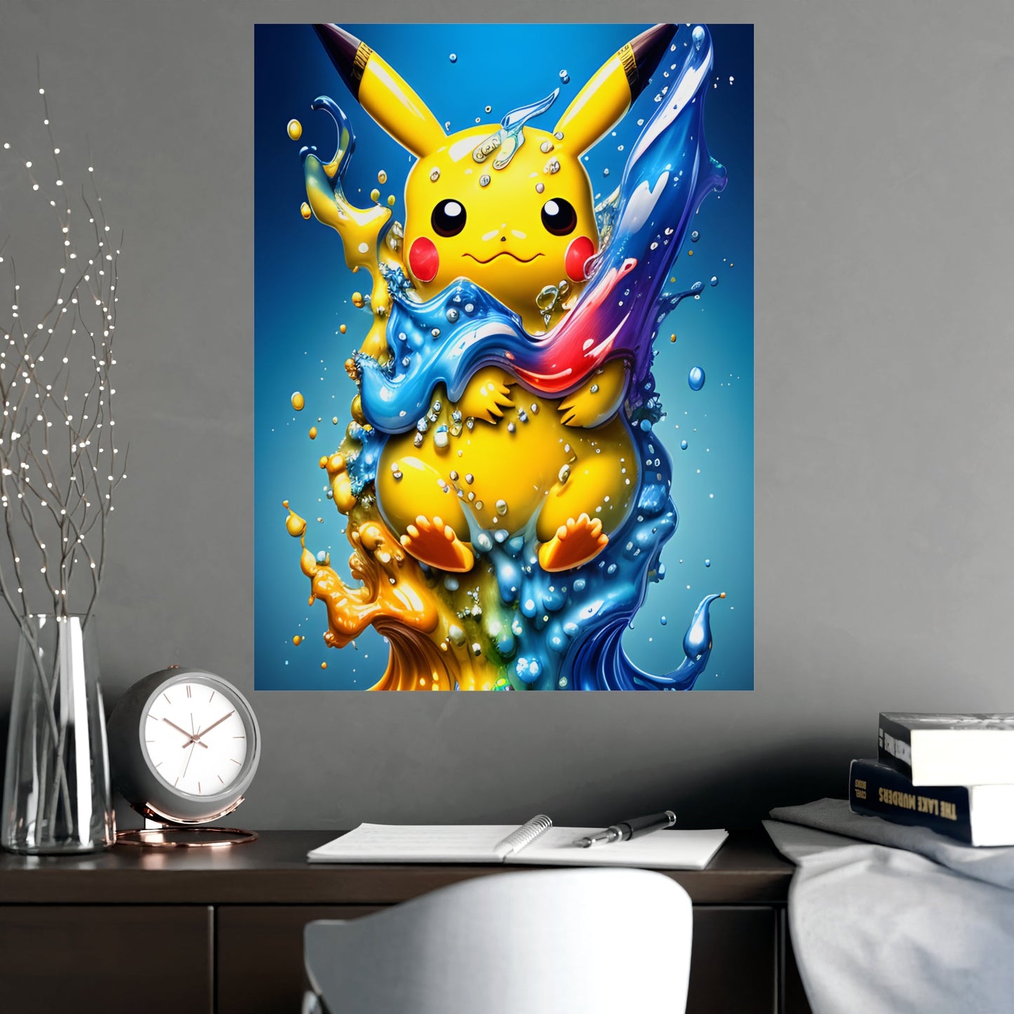Spectral Surf Matte Poster - Pokestalgia LLC