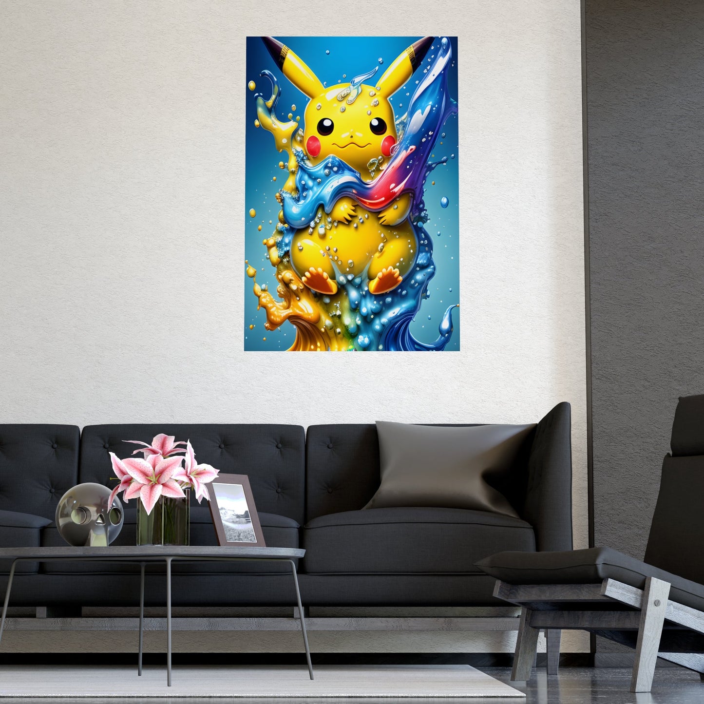 Spectral Surf Matte Poster - Pokestalgia LLC