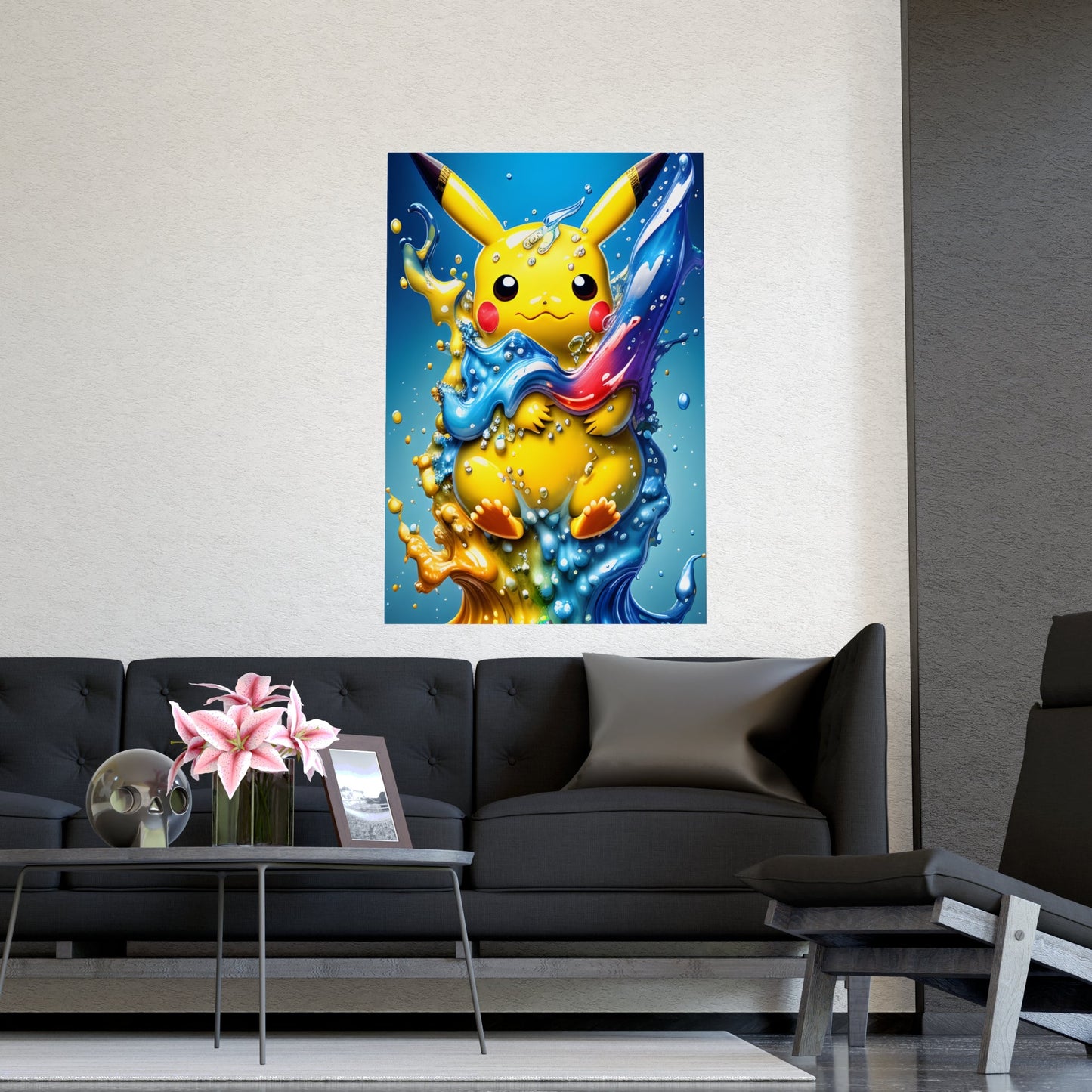 Spectral Surf Matte Poster - Pokestalgia LLC
