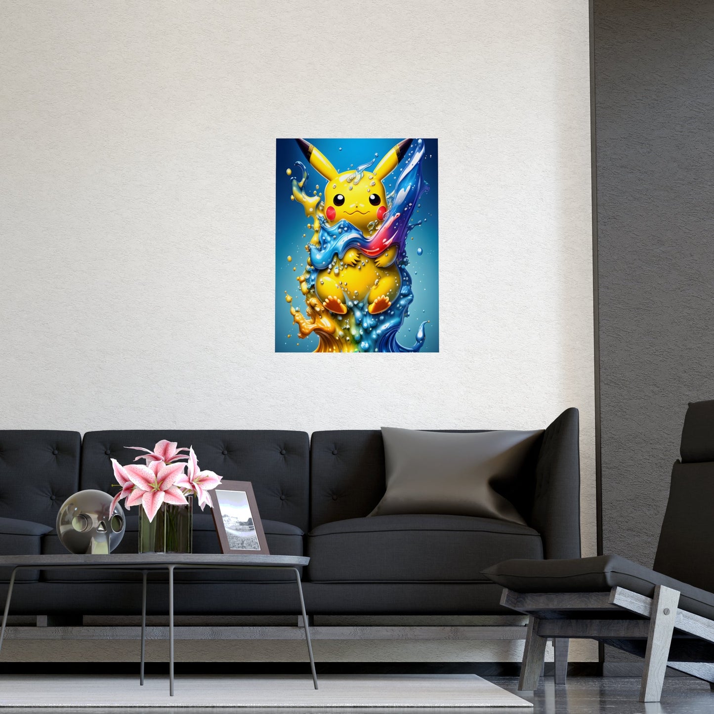 Spectral Surf Matte Poster - Pokestalgia LLC
