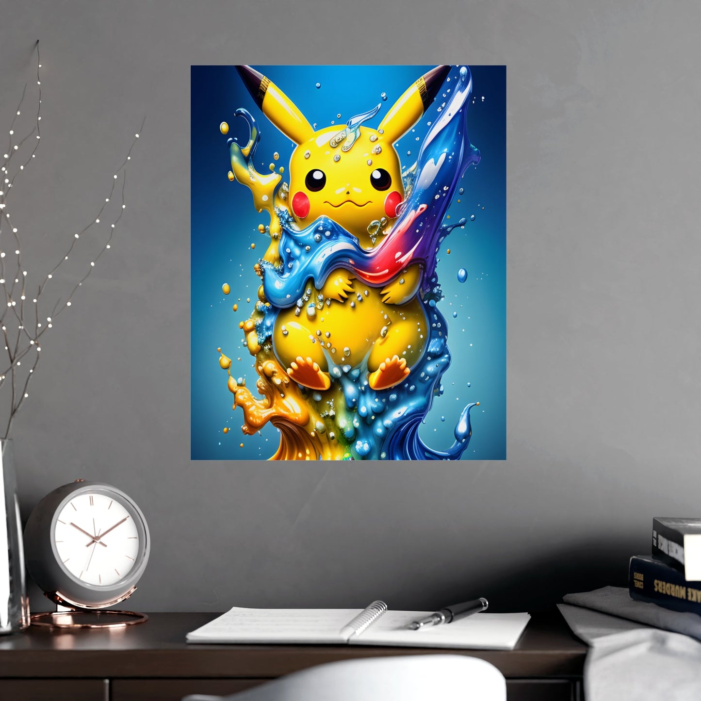 Spectral Surf Matte Poster - Pokestalgia LLC