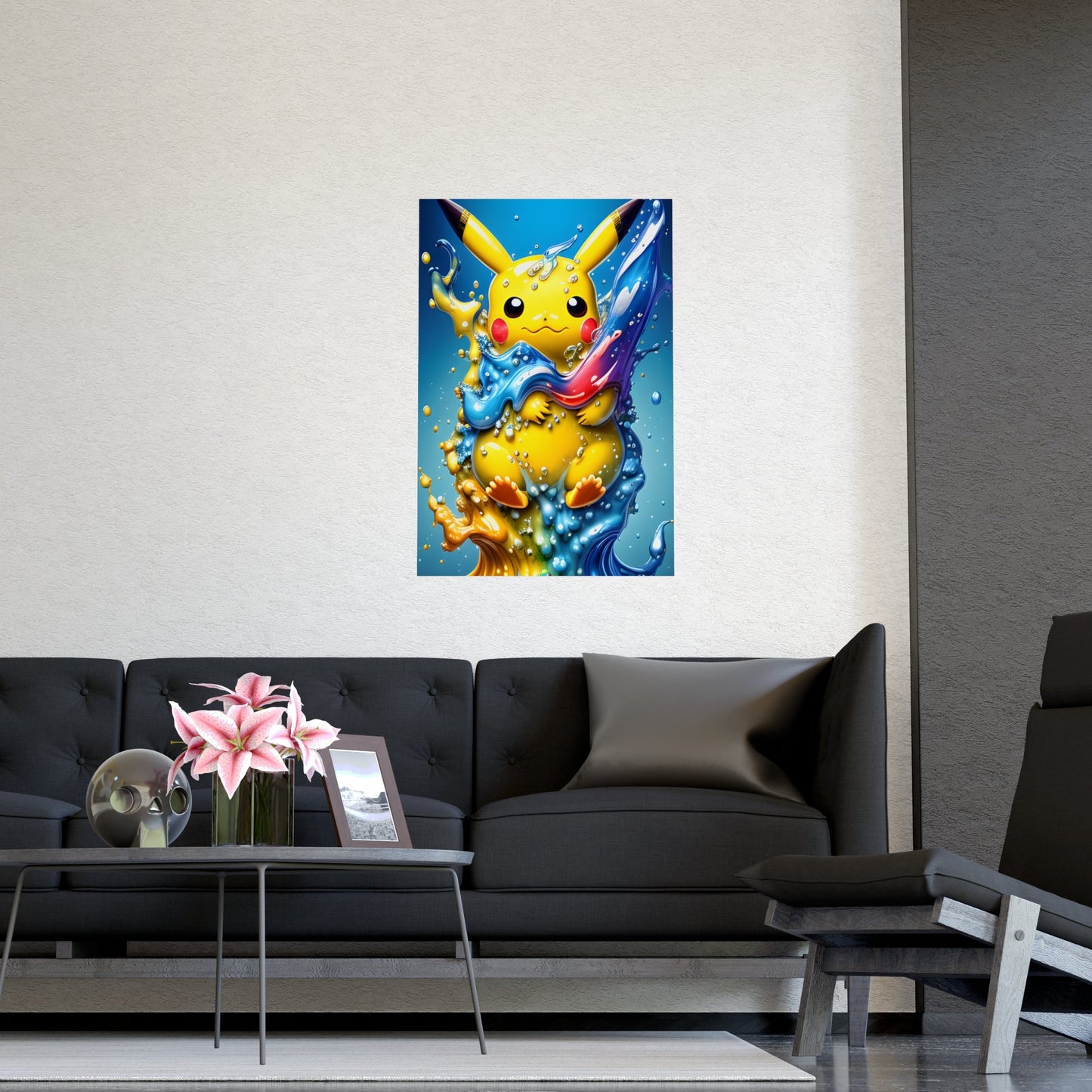 Spectral Surf Matte Poster - Pokestalgia LLC