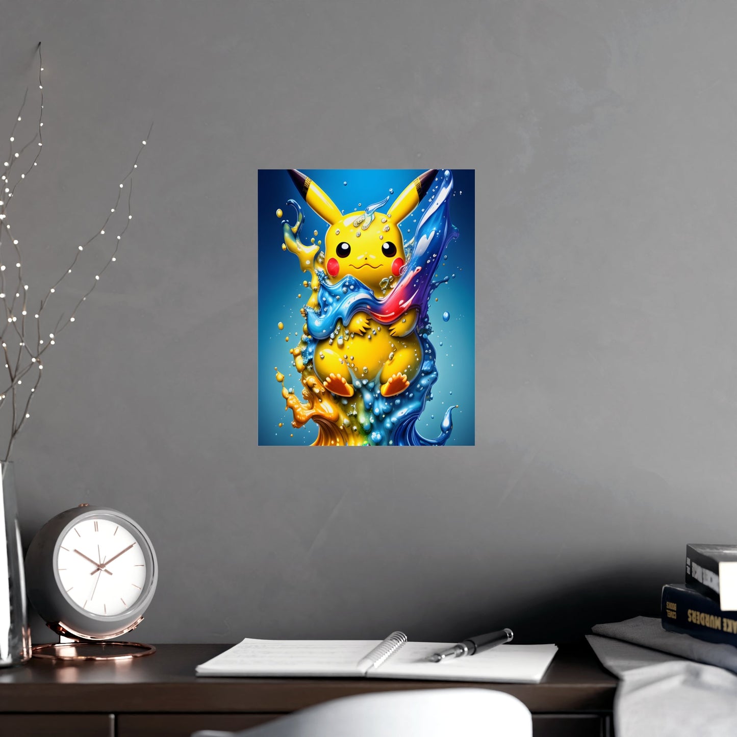 Spectral Surf Matte Poster - Pokestalgia LLC