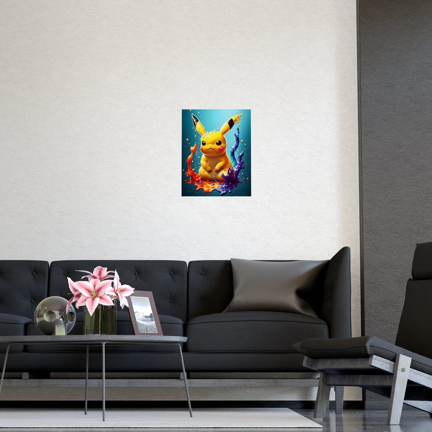 Splendorous Spatter Matte Poster - Pokestalgia LLC
