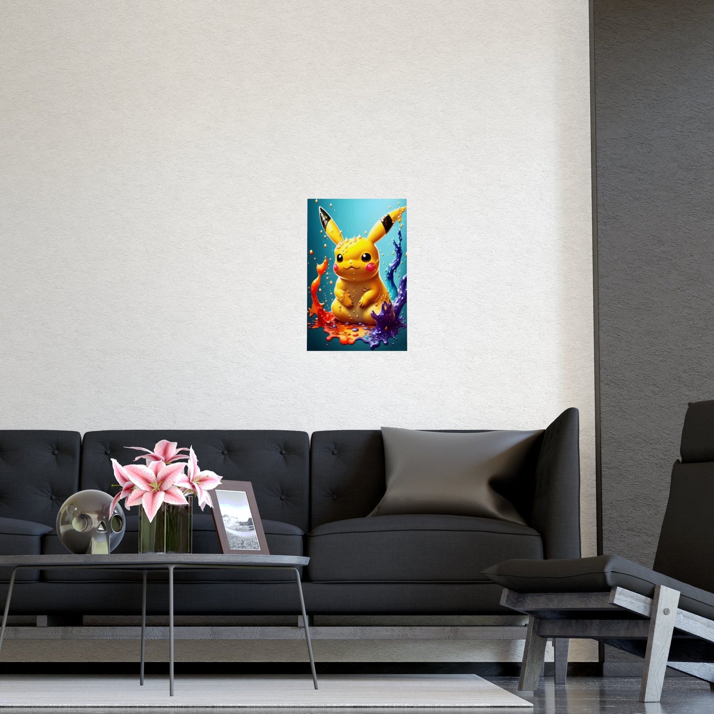 Splendorous Spatter Matte Poster - Pokestalgia LLC