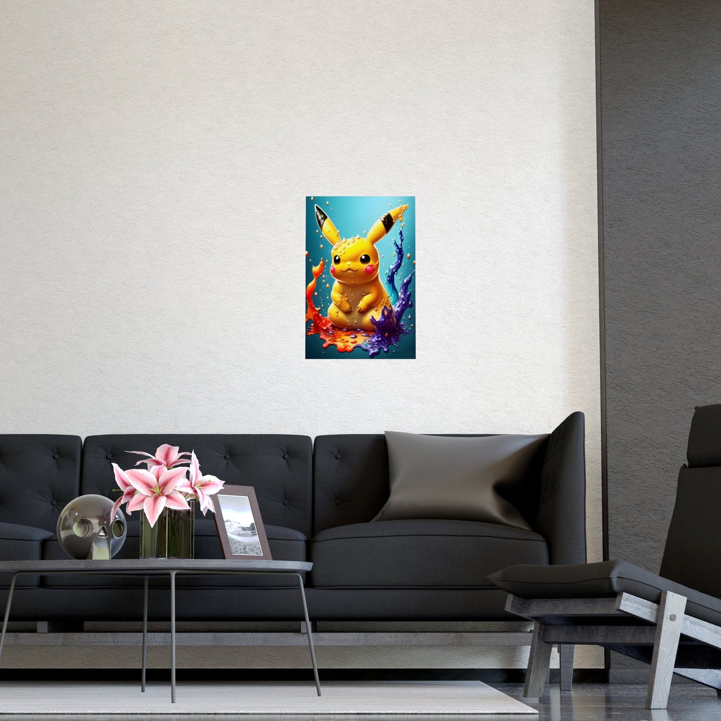 Splendorous Spatter Matte Poster - Pokestalgia LLC