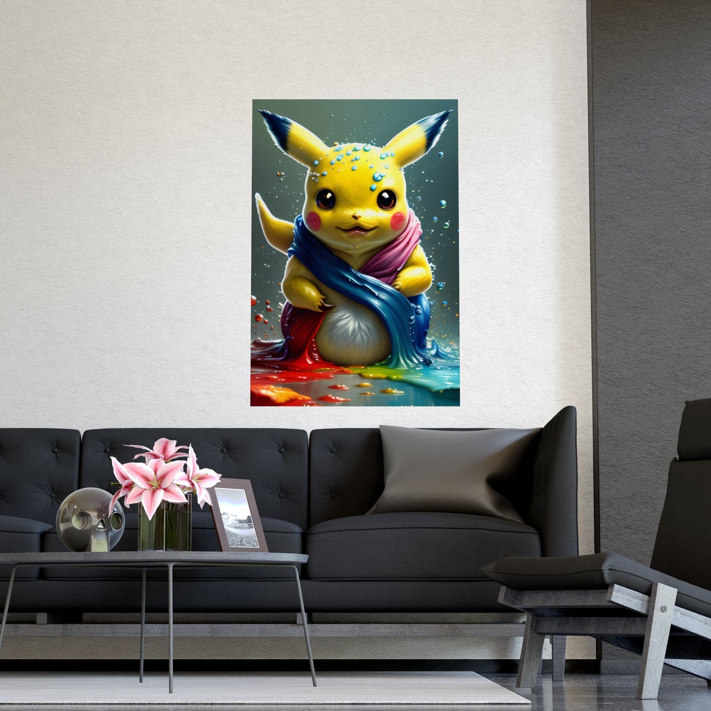 Whirling Watercolors Matte Poster - Pokestalgia LLC