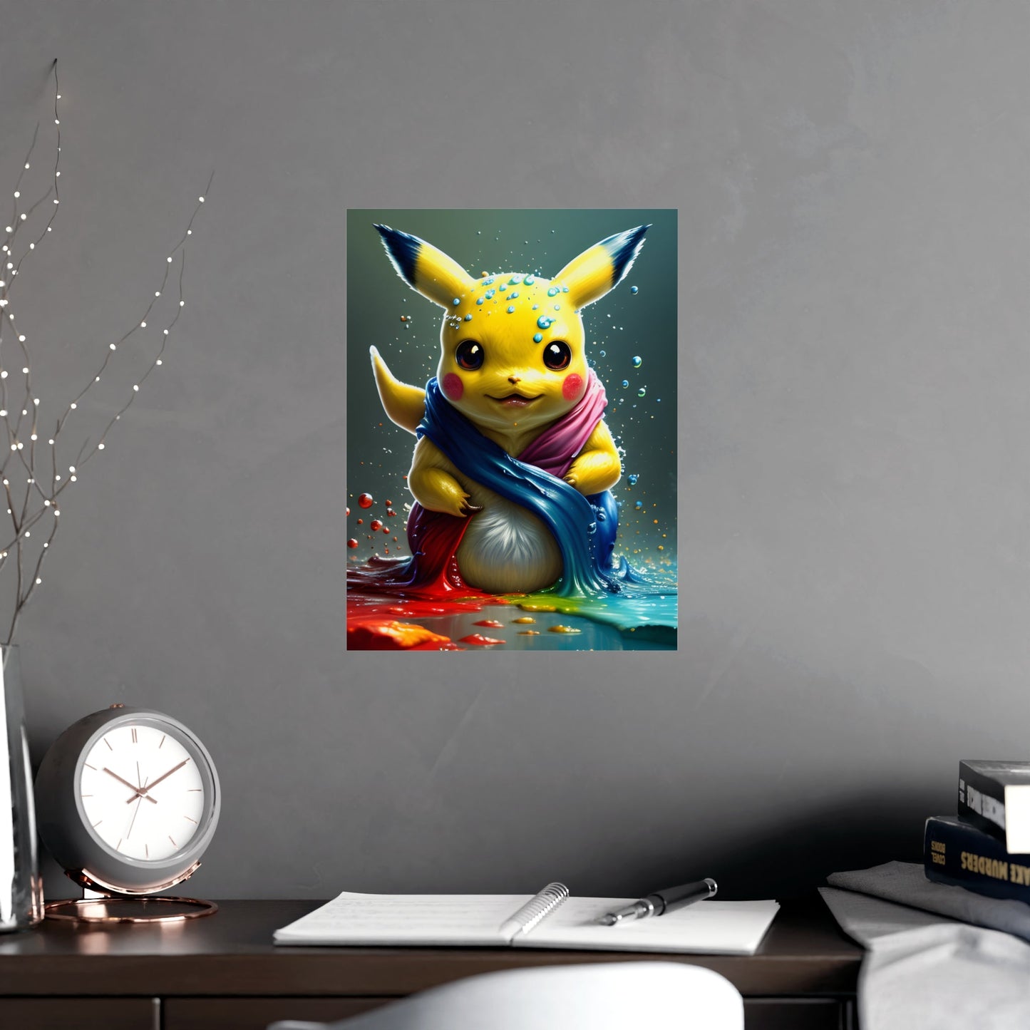 Whirling Watercolors Matte Poster - Pokestalgia LLC