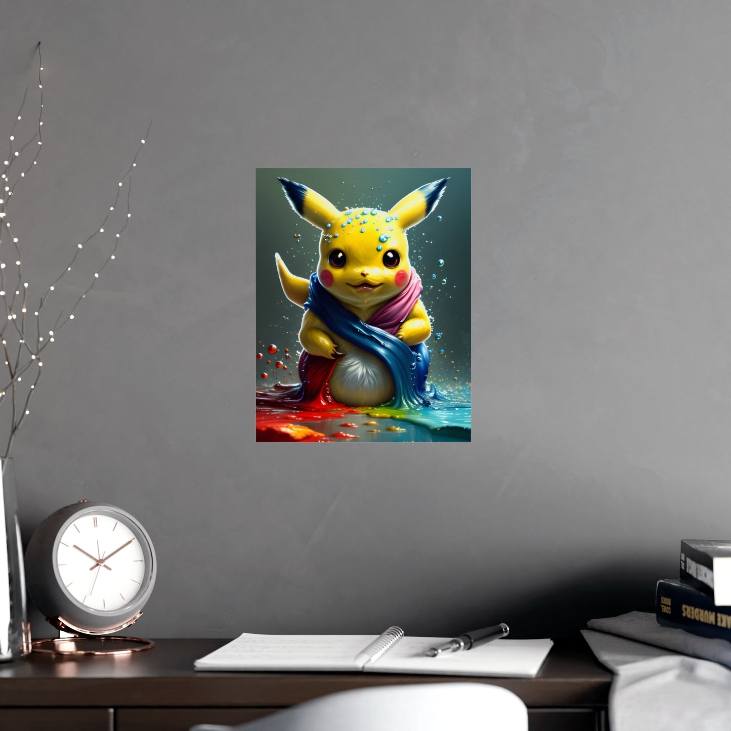 Whirling Watercolors Matte Poster - Pokestalgia LLC
