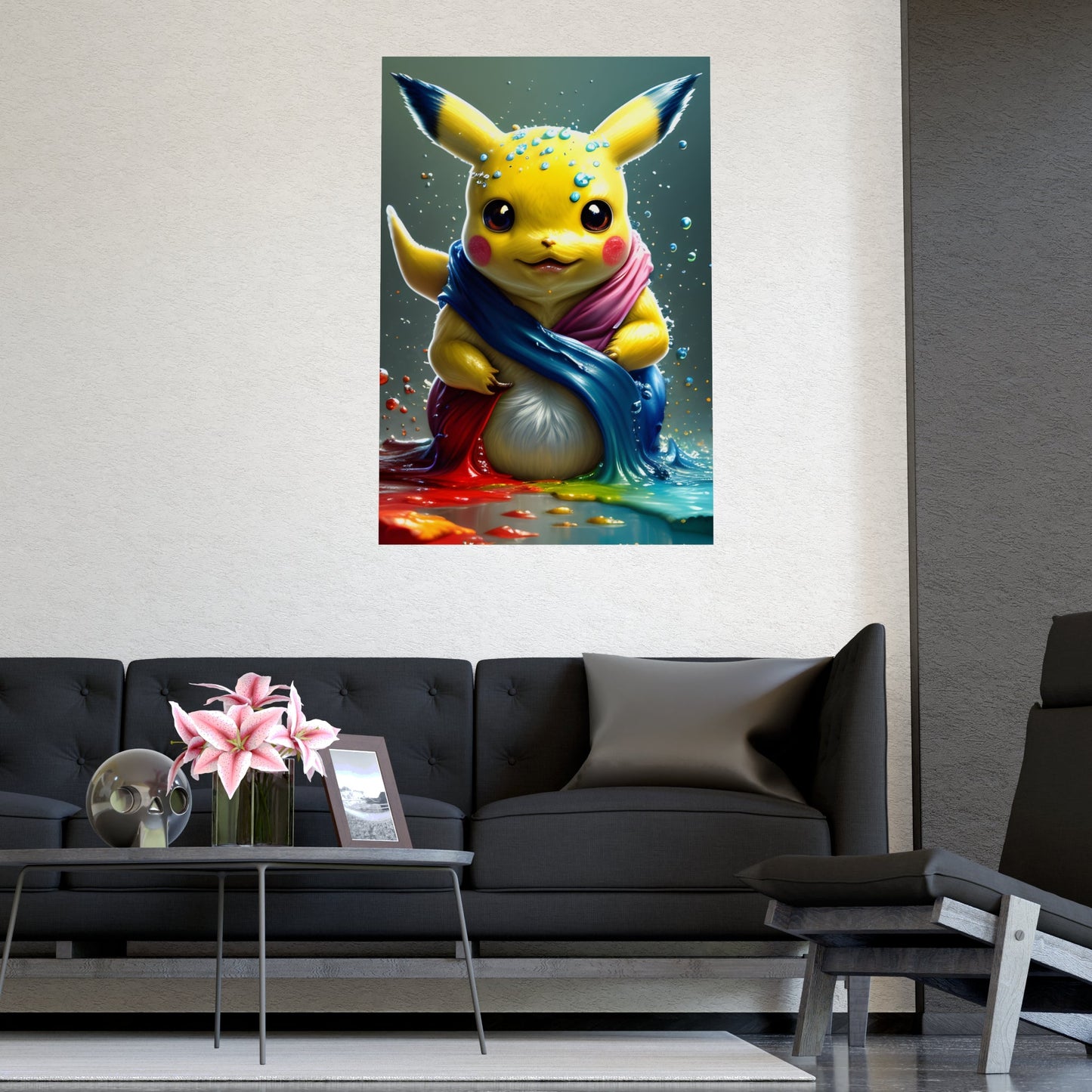Whirling Watercolors Matte Poster - Pokestalgia LLC