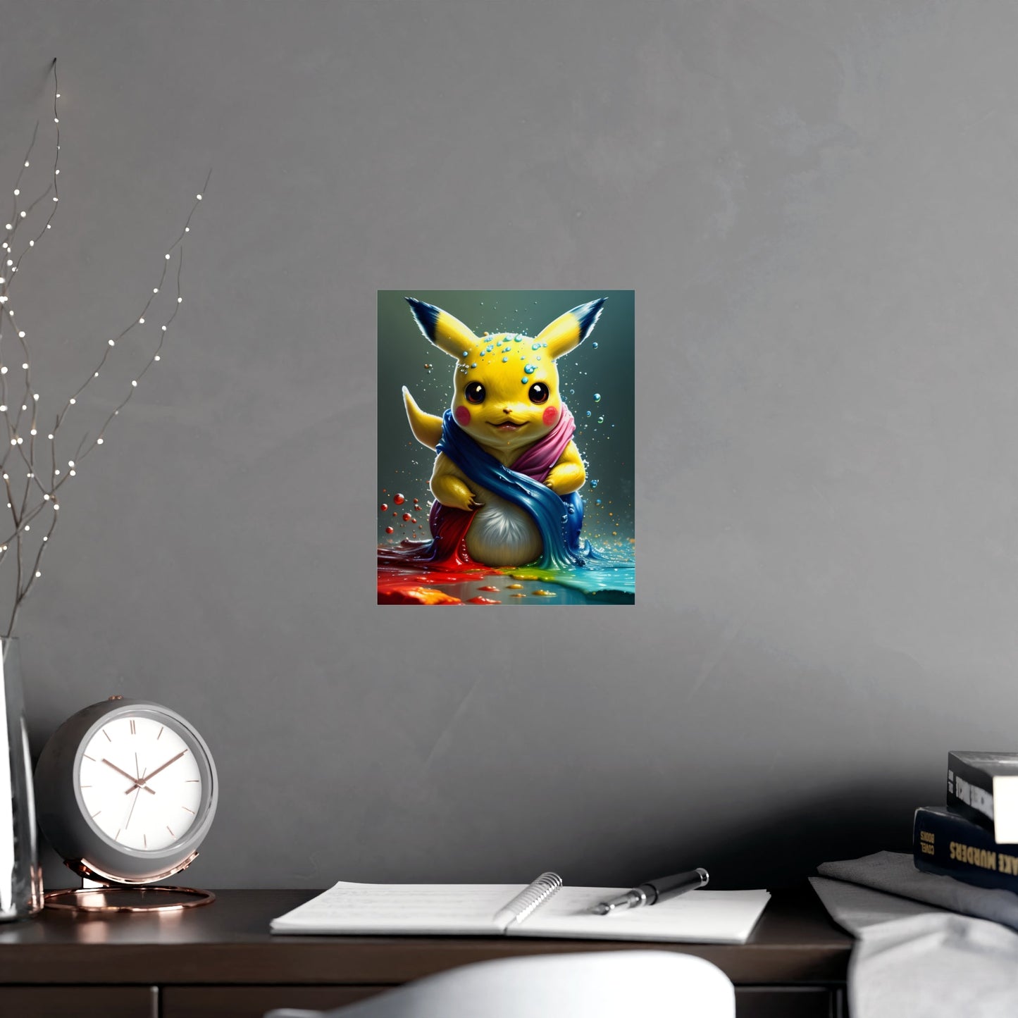 Whirling Watercolors Matte Poster - Pokestalgia LLC
