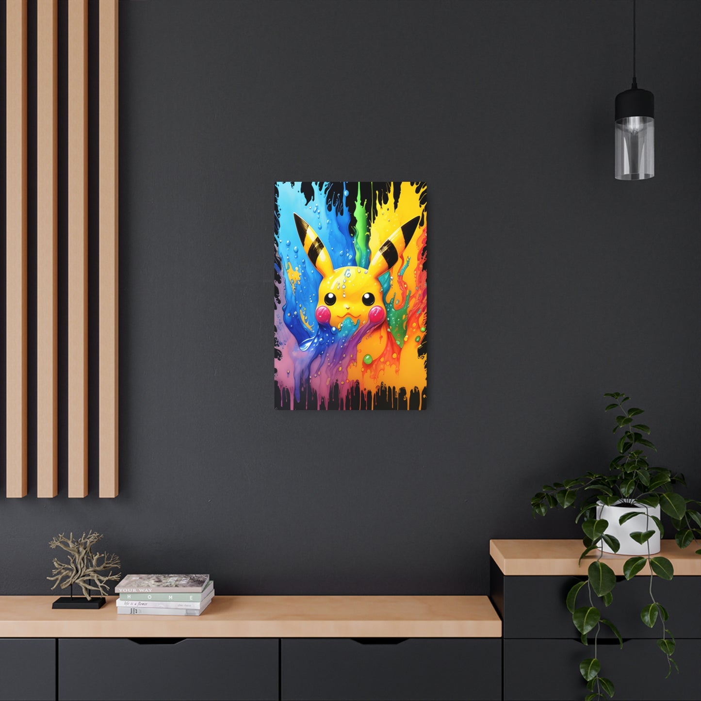 Drizzling Dreamscapes Metal Art Sign