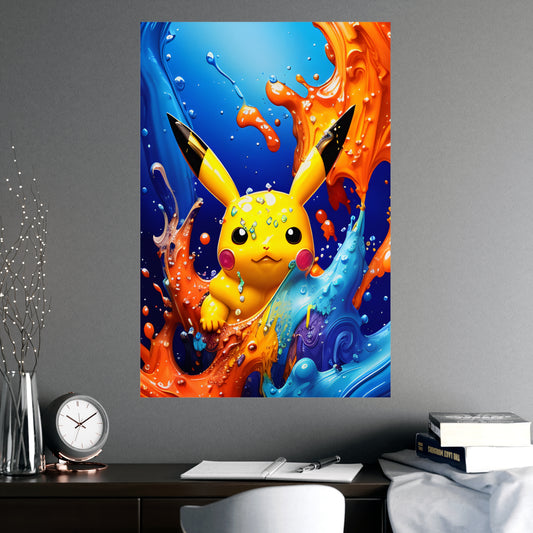 Opalescent Ocean Matte Poster