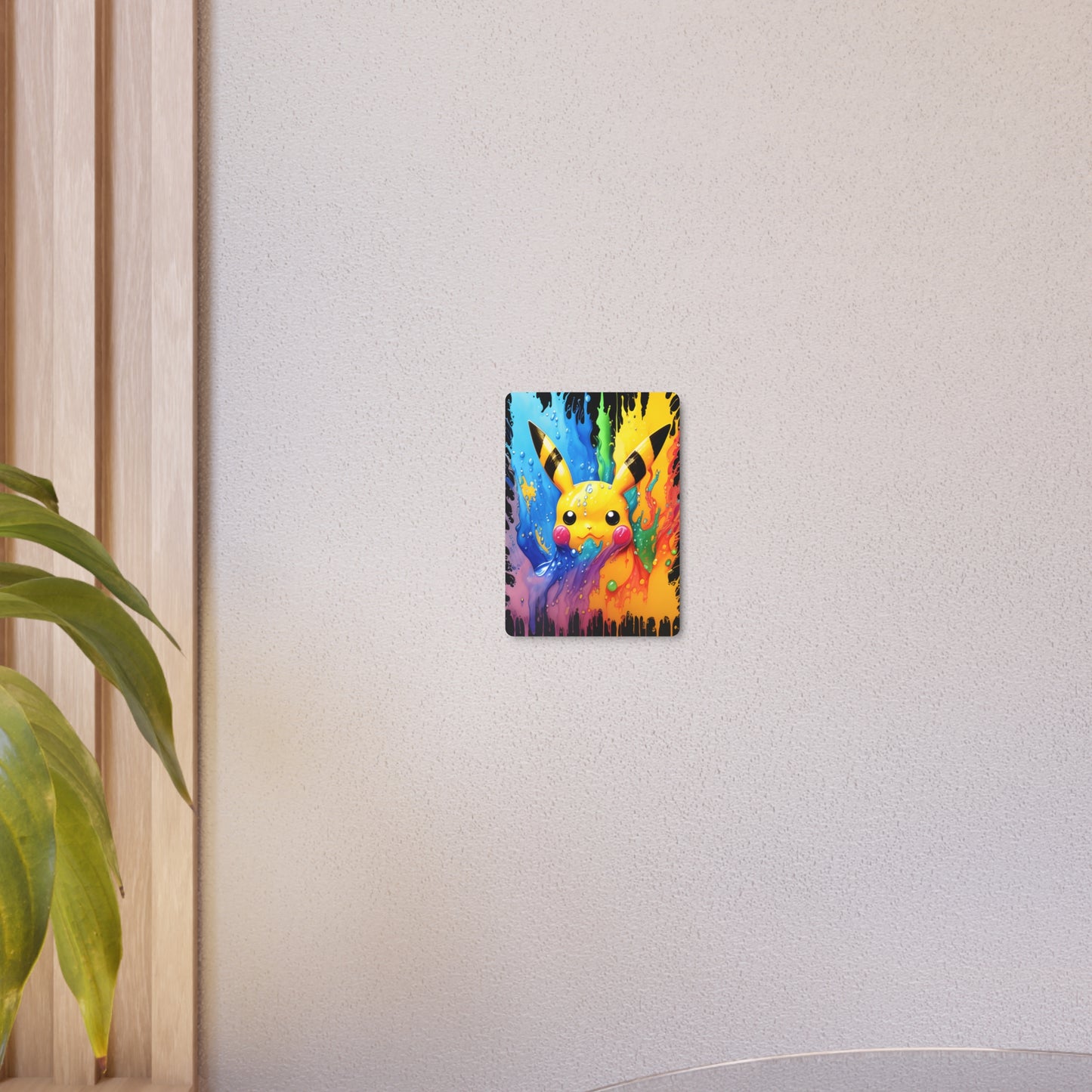 Drizzling Dreamscapes Metal Art Sign
