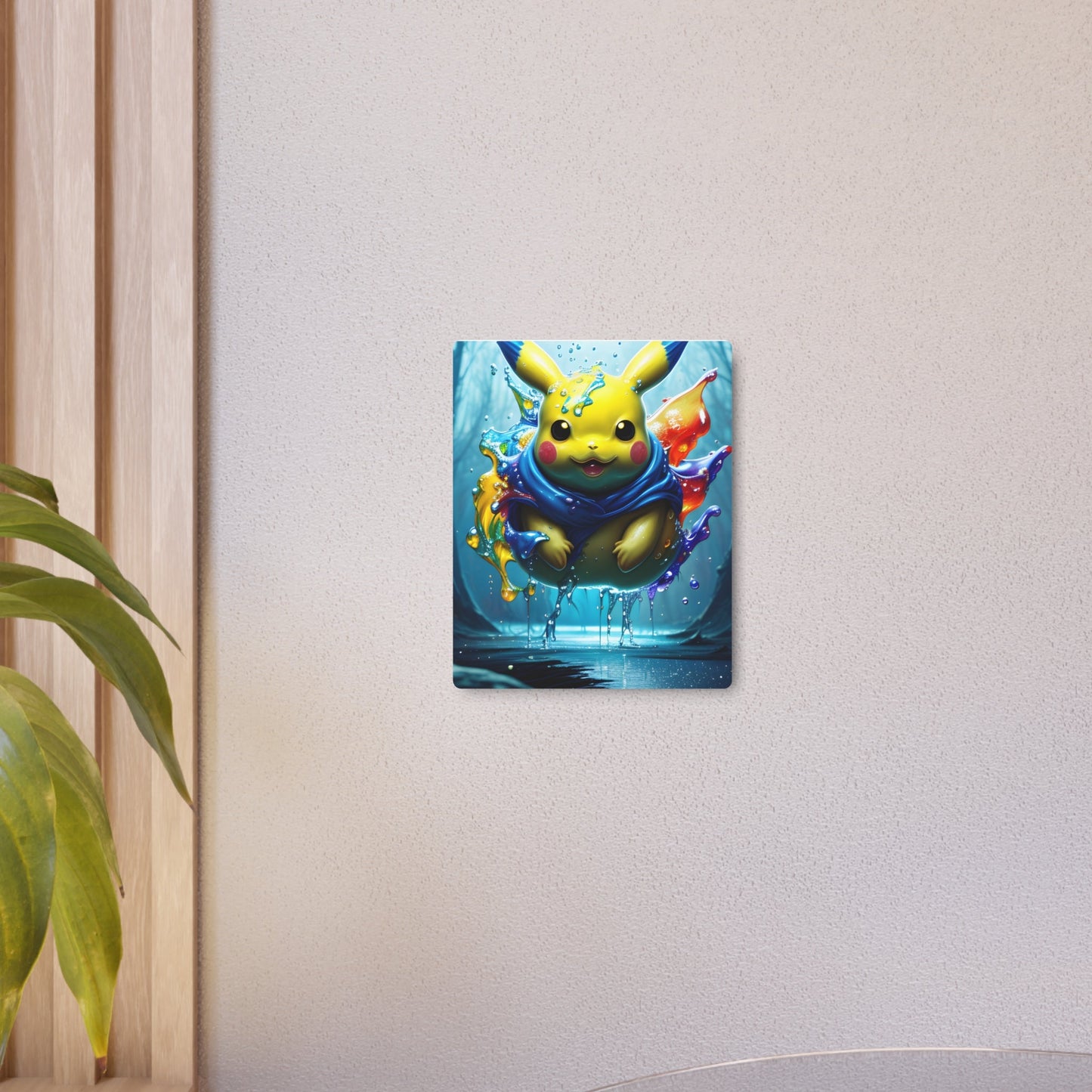 Aqueous Aurora Metal Art Sign - Pokestalgia LLC