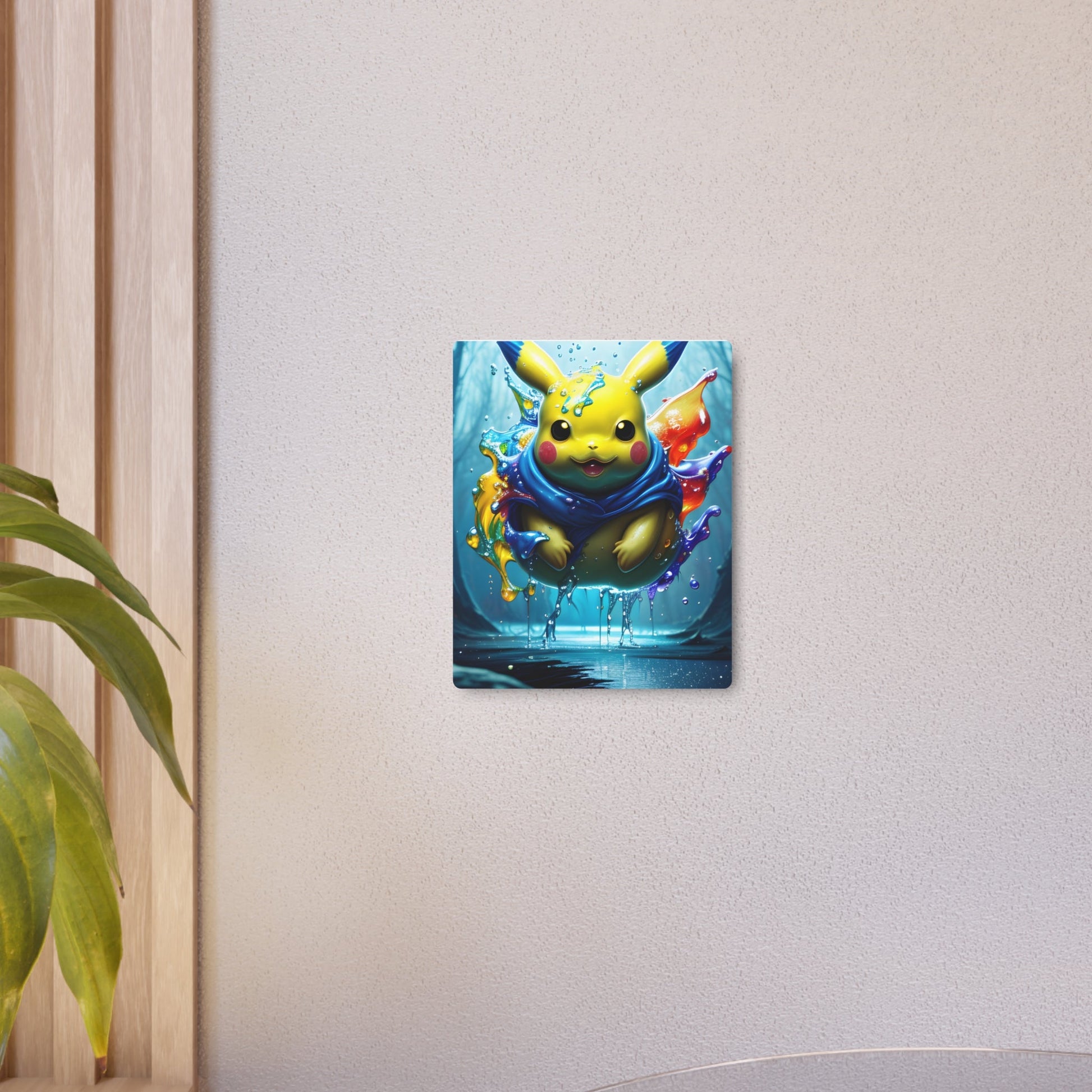Aqueous Aurora Metal Art Sign - Pokestalgia LLC