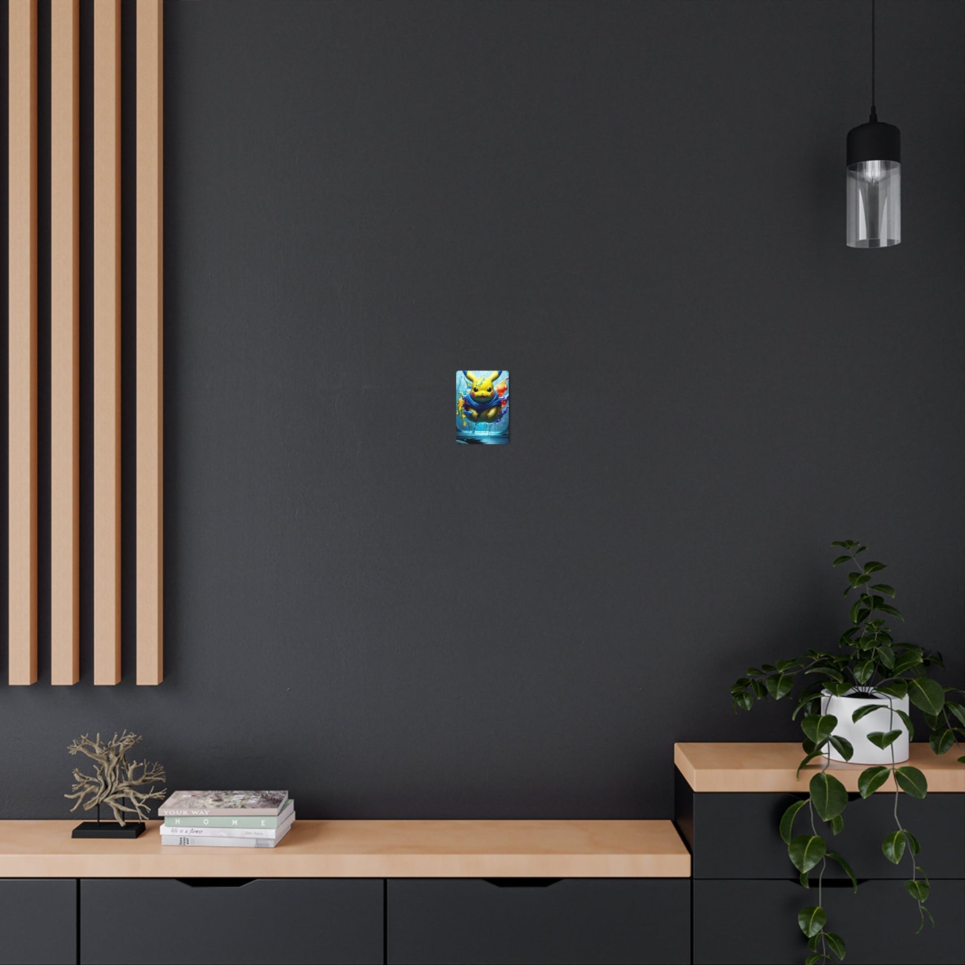 Aqueous Aurora Metal Art Sign - Pokestalgia LLC