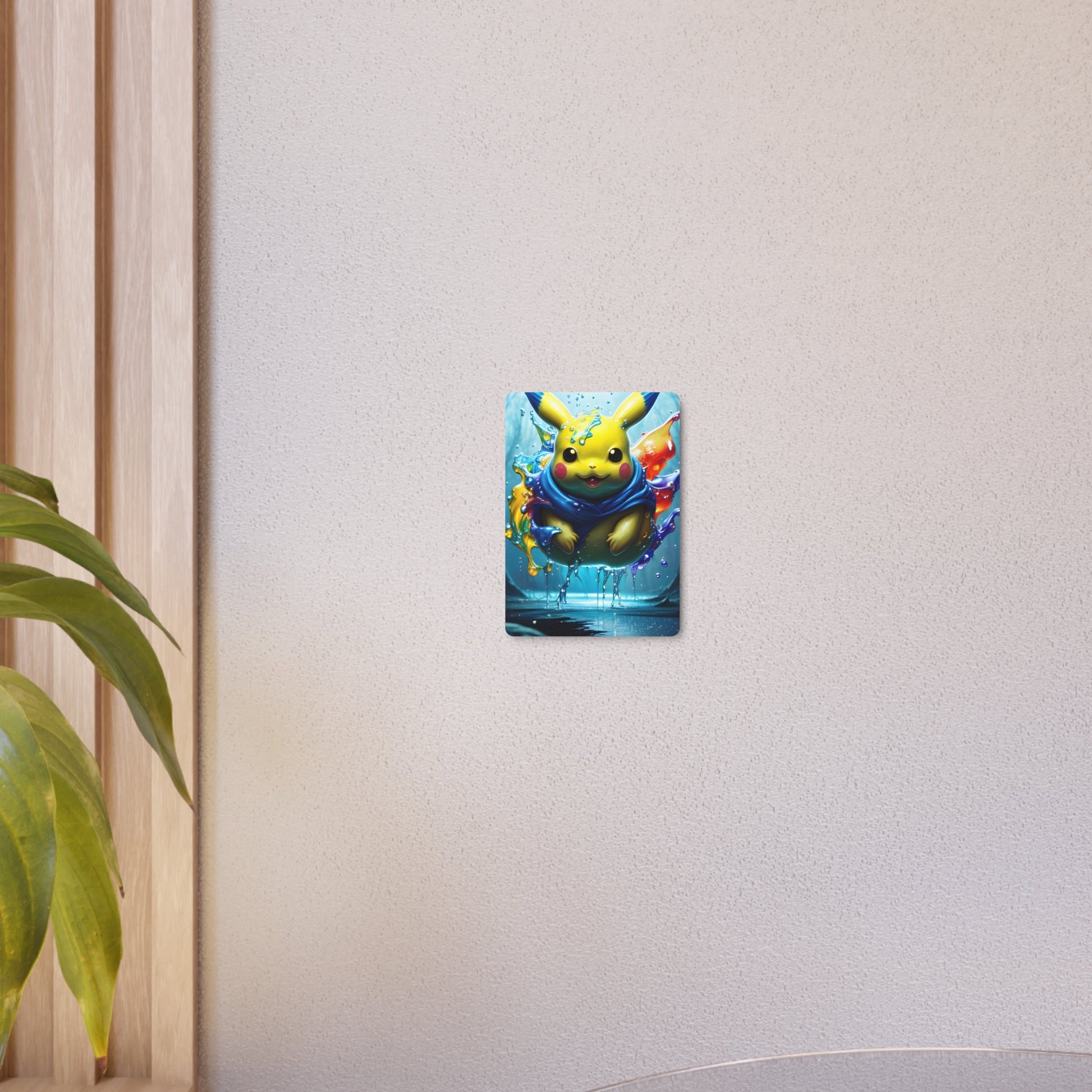 Aqueous Aurora Metal Art Sign - Pokestalgia LLC