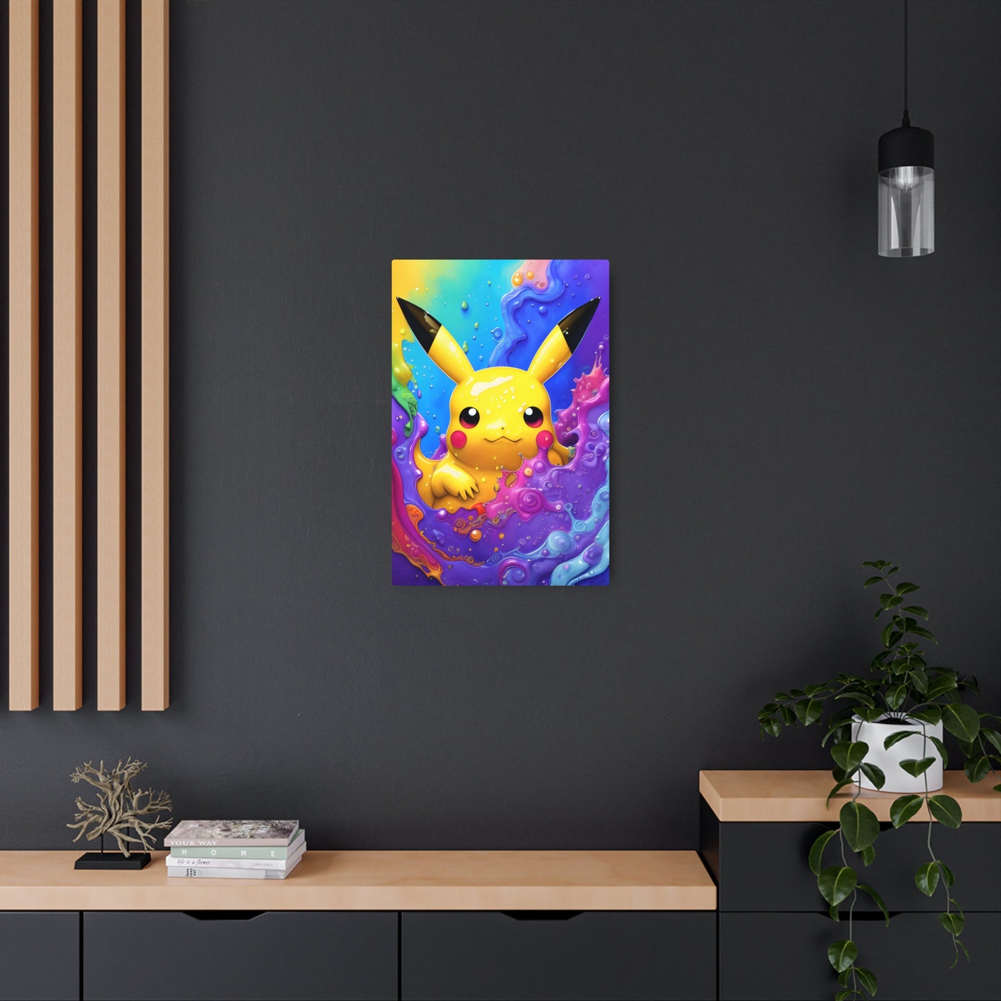Bubbling Brilliance Metal Art Sign - Pokestalgia LLC